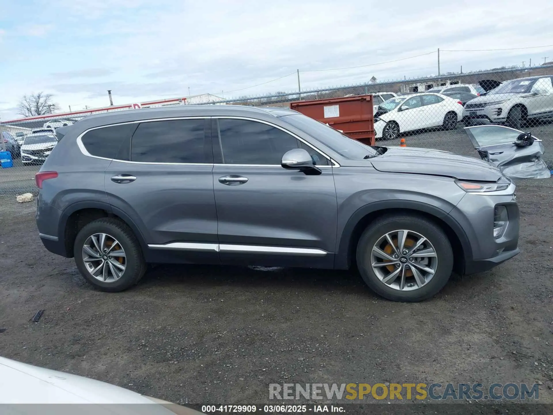 14 Photograph of a damaged car 5NMS3CAD2LH163997 HYUNDAI SANTA FE 2020