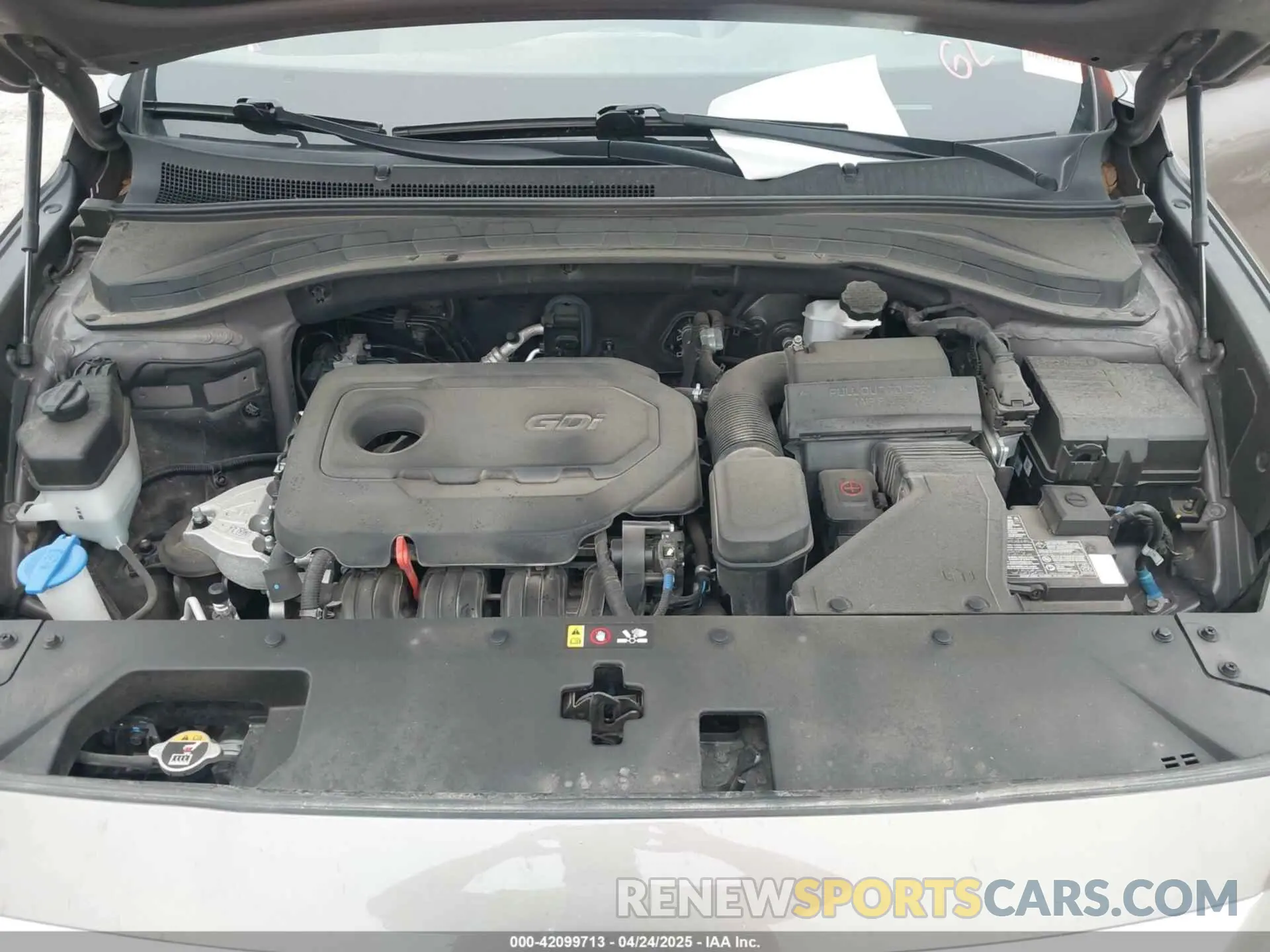 10 Photograph of a damaged car 5NMS3CAD2LH164373 HYUNDAI SANTA FE 2020