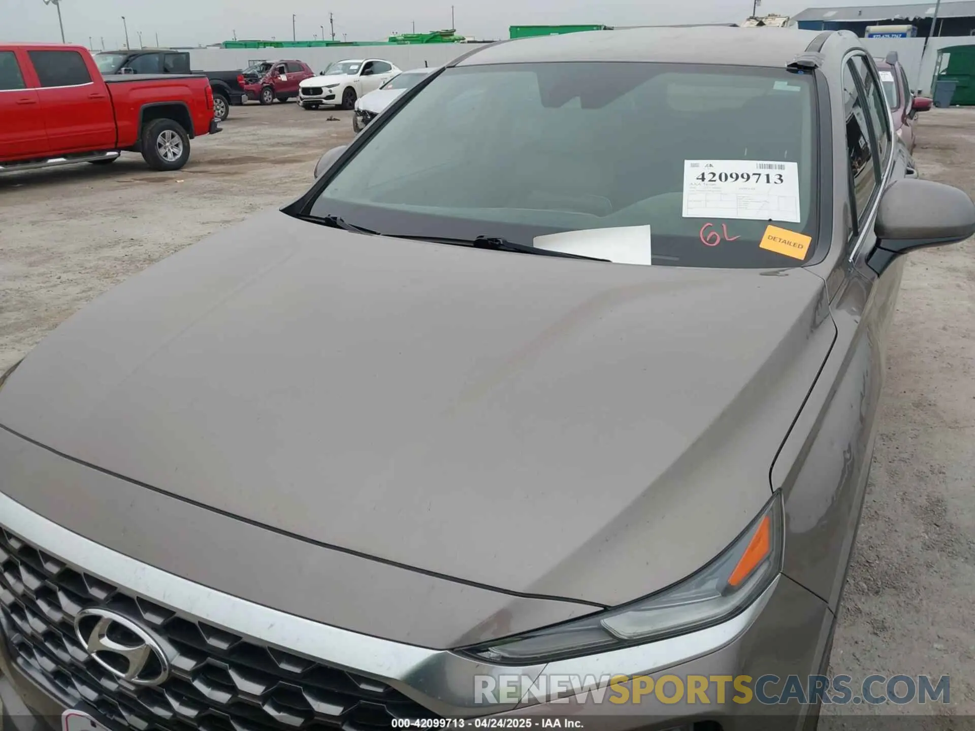6 Photograph of a damaged car 5NMS3CAD2LH164373 HYUNDAI SANTA FE 2020