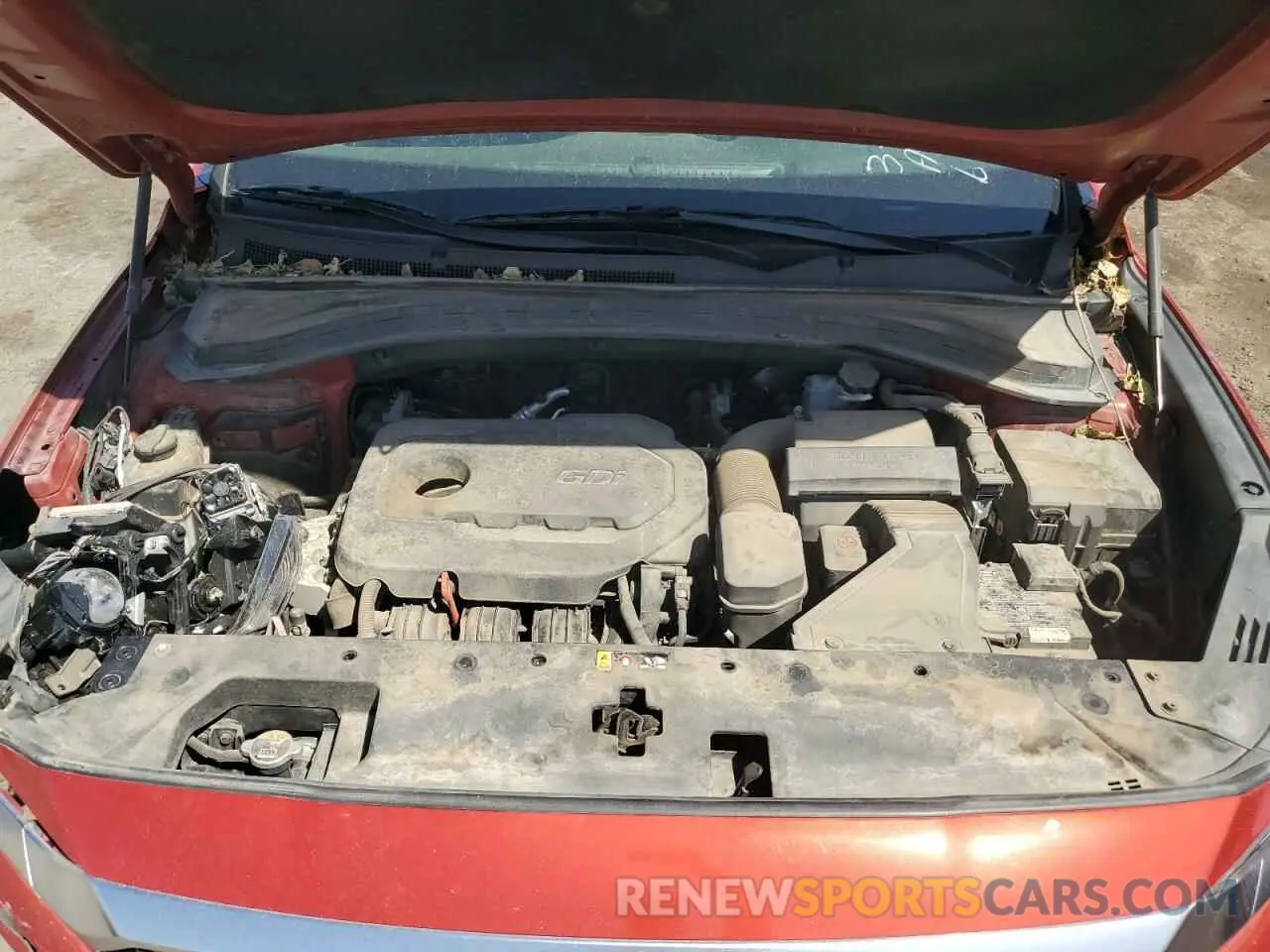 12 Photograph of a damaged car 5NMS3CAD2LH180248 HYUNDAI SANTA FE 2020