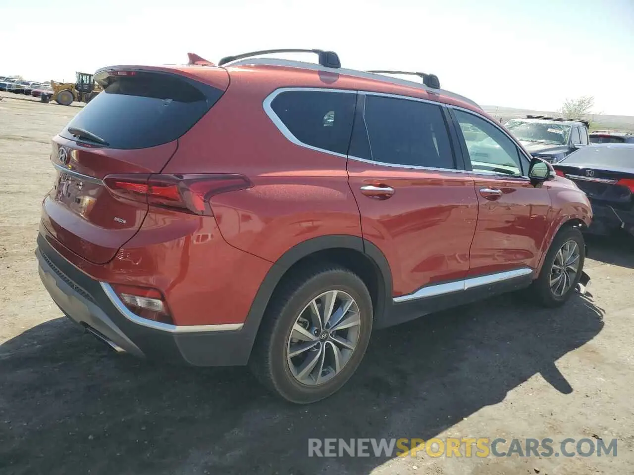 3 Photograph of a damaged car 5NMS3CAD2LH180248 HYUNDAI SANTA FE 2020