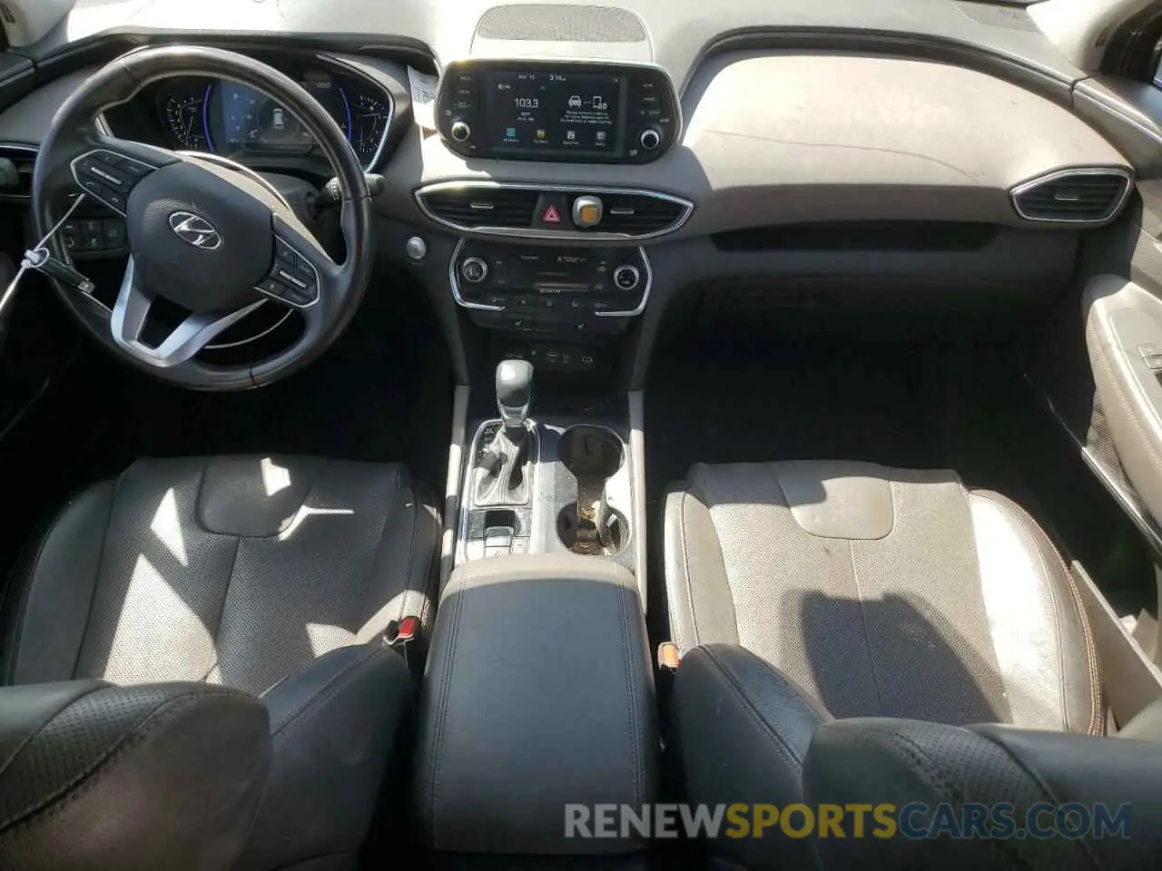 8 Photograph of a damaged car 5NMS3CAD2LH180248 HYUNDAI SANTA FE 2020