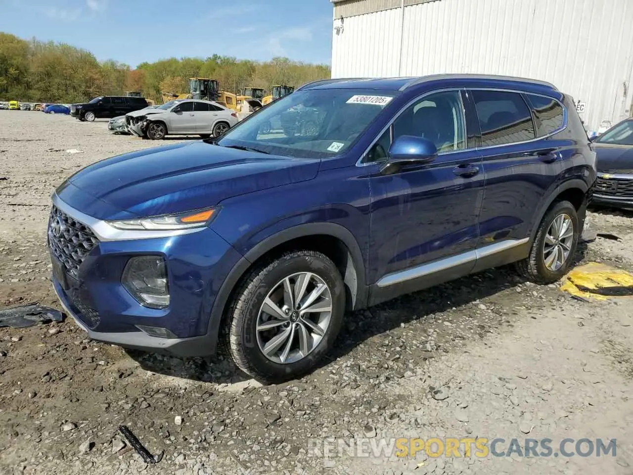 1 Photograph of a damaged car 5NMS3CAD2LH194926 HYUNDAI SANTA FE 2020