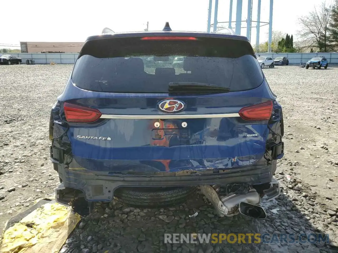 6 Photograph of a damaged car 5NMS3CAD2LH194926 HYUNDAI SANTA FE 2020