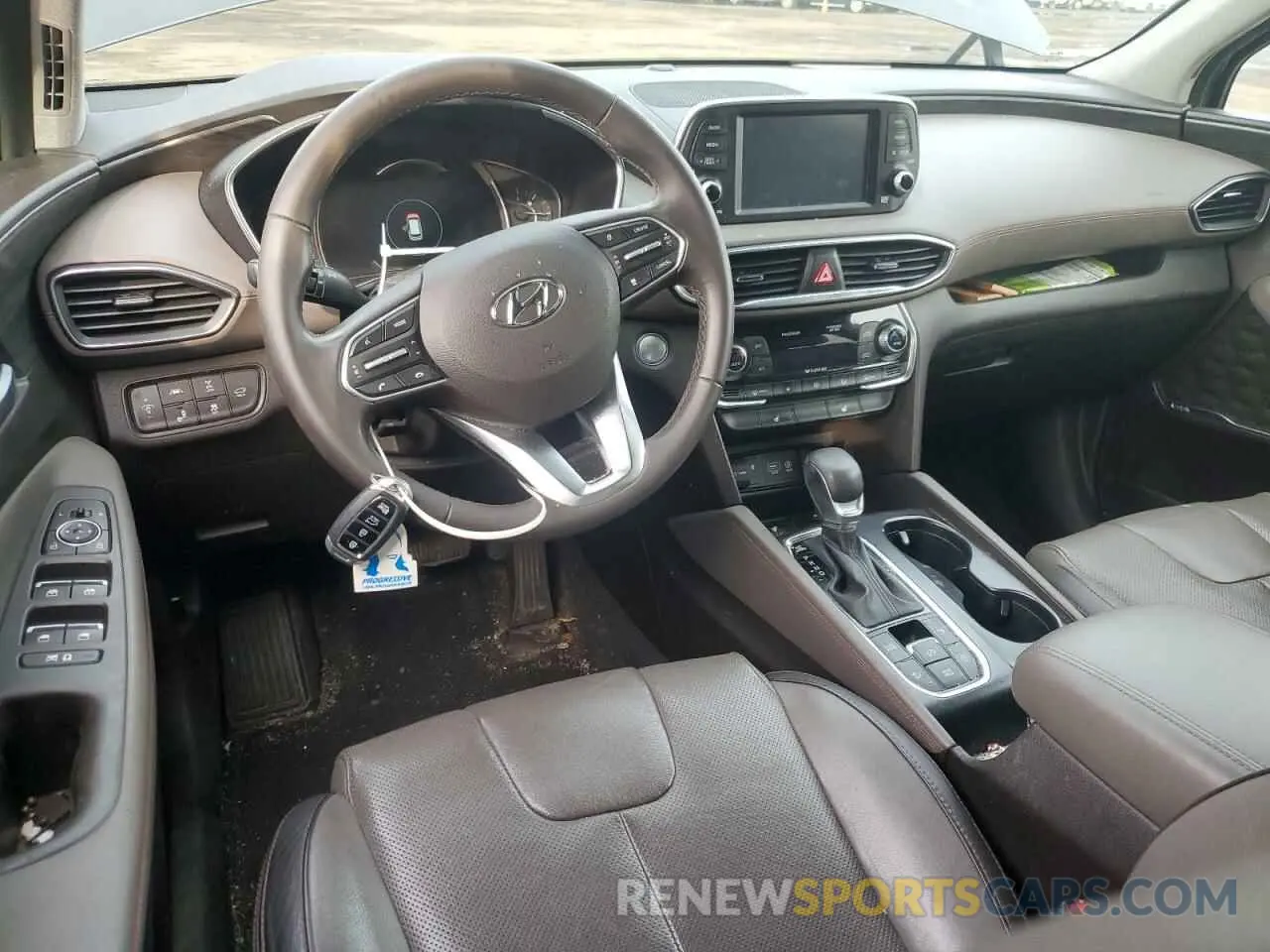 8 Photograph of a damaged car 5NMS3CAD2LH214835 HYUNDAI SANTA FE 2020