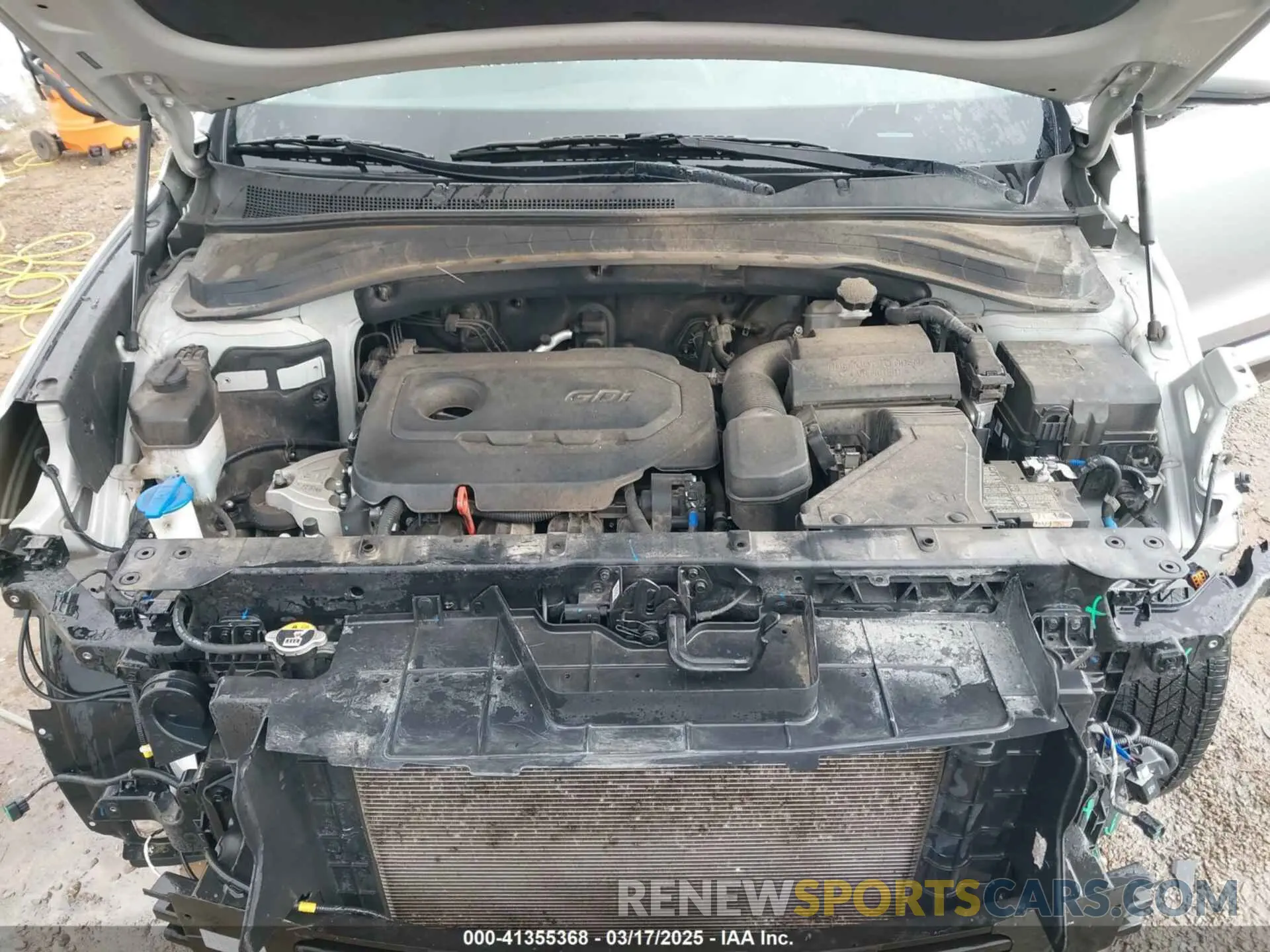 10 Photograph of a damaged car 5NMS3CAD2LH217590 HYUNDAI SANTA FE 2020