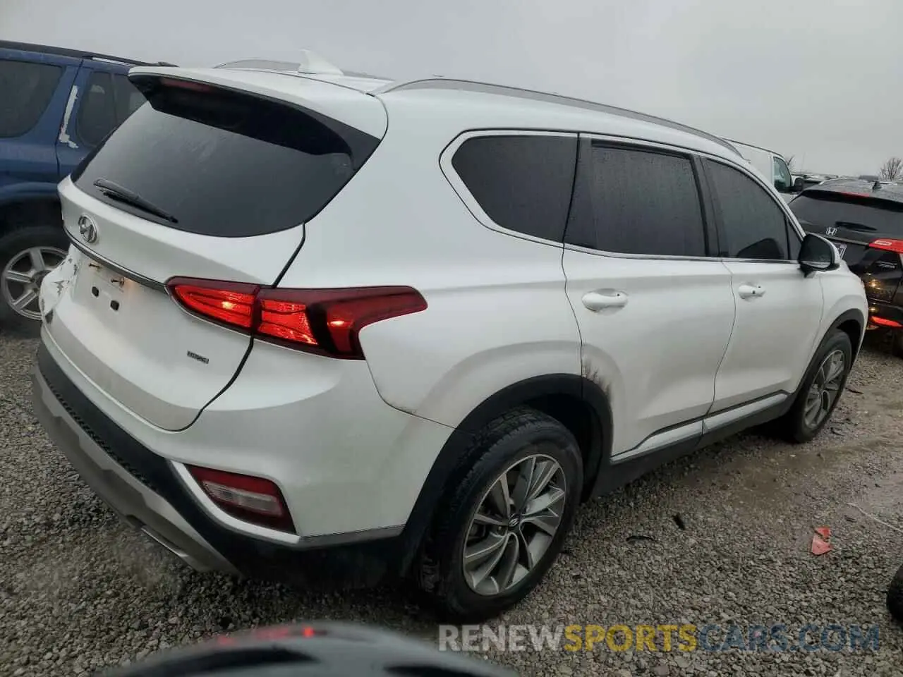 3 Photograph of a damaged car 5NMS3CAD2LH251853 HYUNDAI SANTA FE 2020