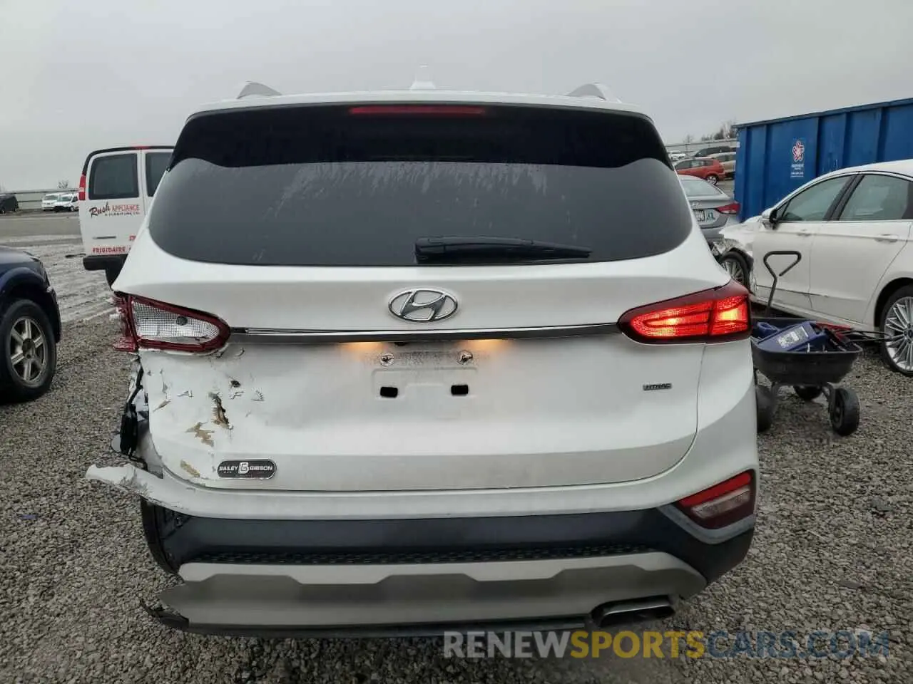 6 Photograph of a damaged car 5NMS3CAD2LH251853 HYUNDAI SANTA FE 2020