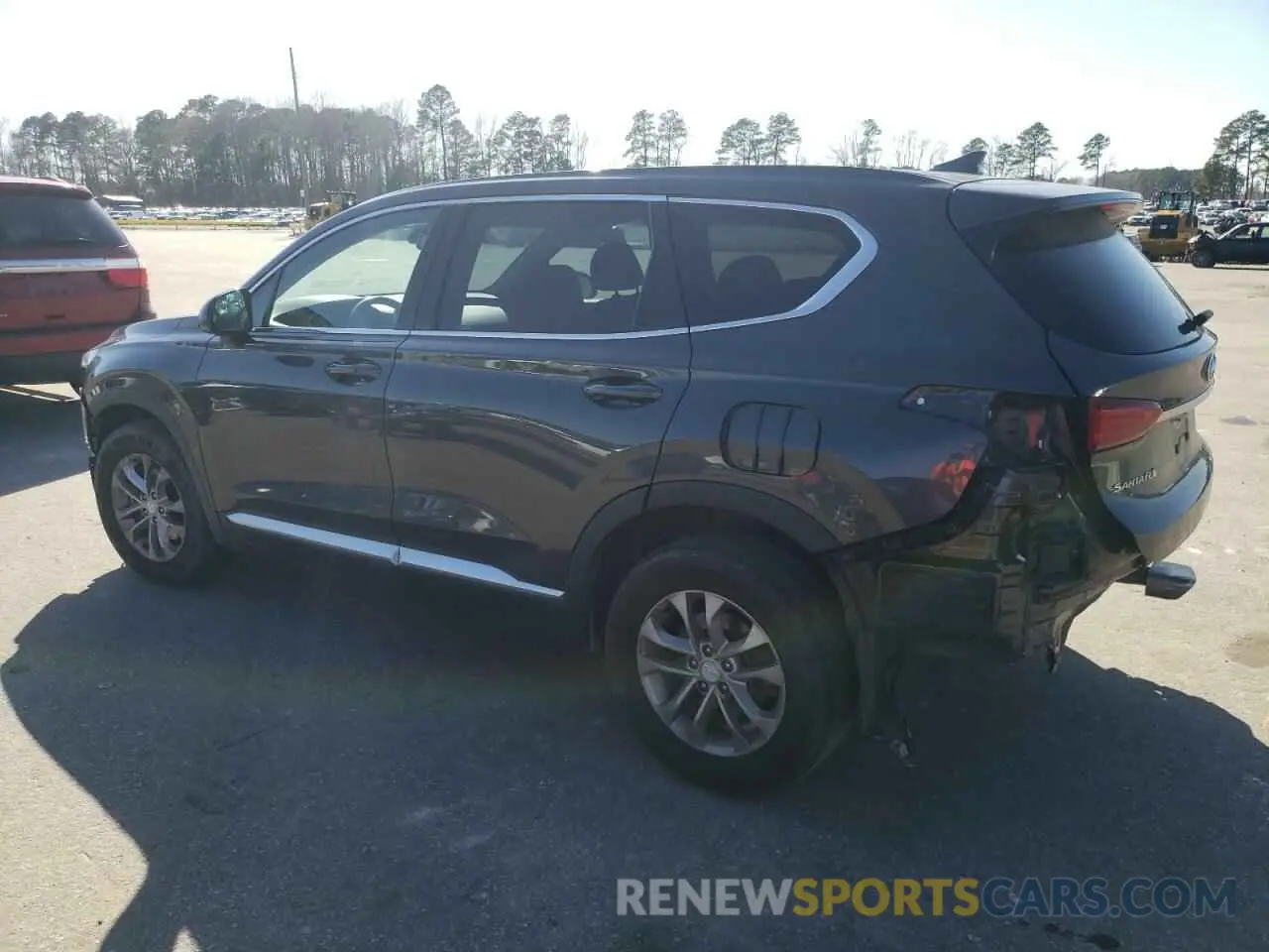 2 Photograph of a damaged car 5NMS3CAD3LH190304 HYUNDAI SANTA FE 2020
