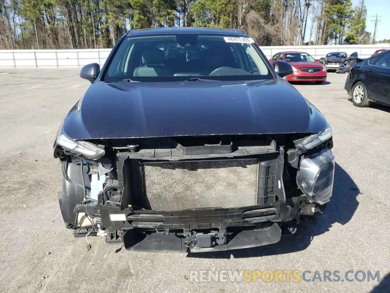 5 Photograph of a damaged car 5NMS3CAD3LH190304 HYUNDAI SANTA FE 2020