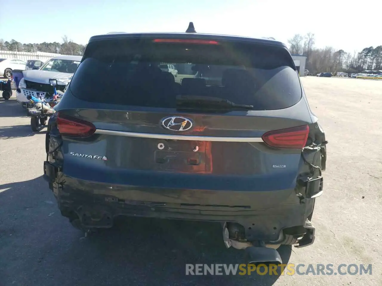6 Photograph of a damaged car 5NMS3CAD3LH190304 HYUNDAI SANTA FE 2020