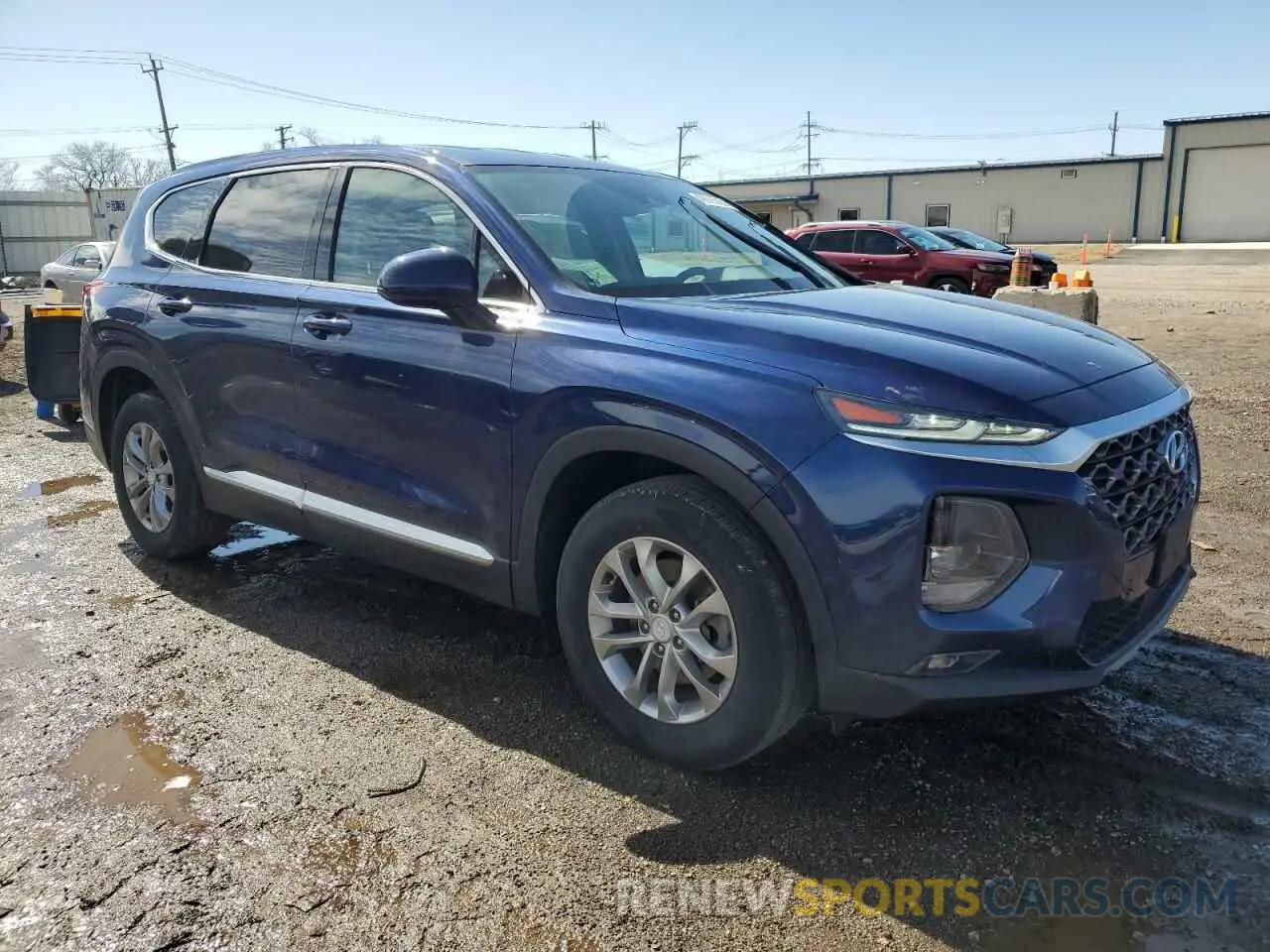 4 Photograph of a damaged car 5NMS3CAD3LH205285 HYUNDAI SANTA FE 2020