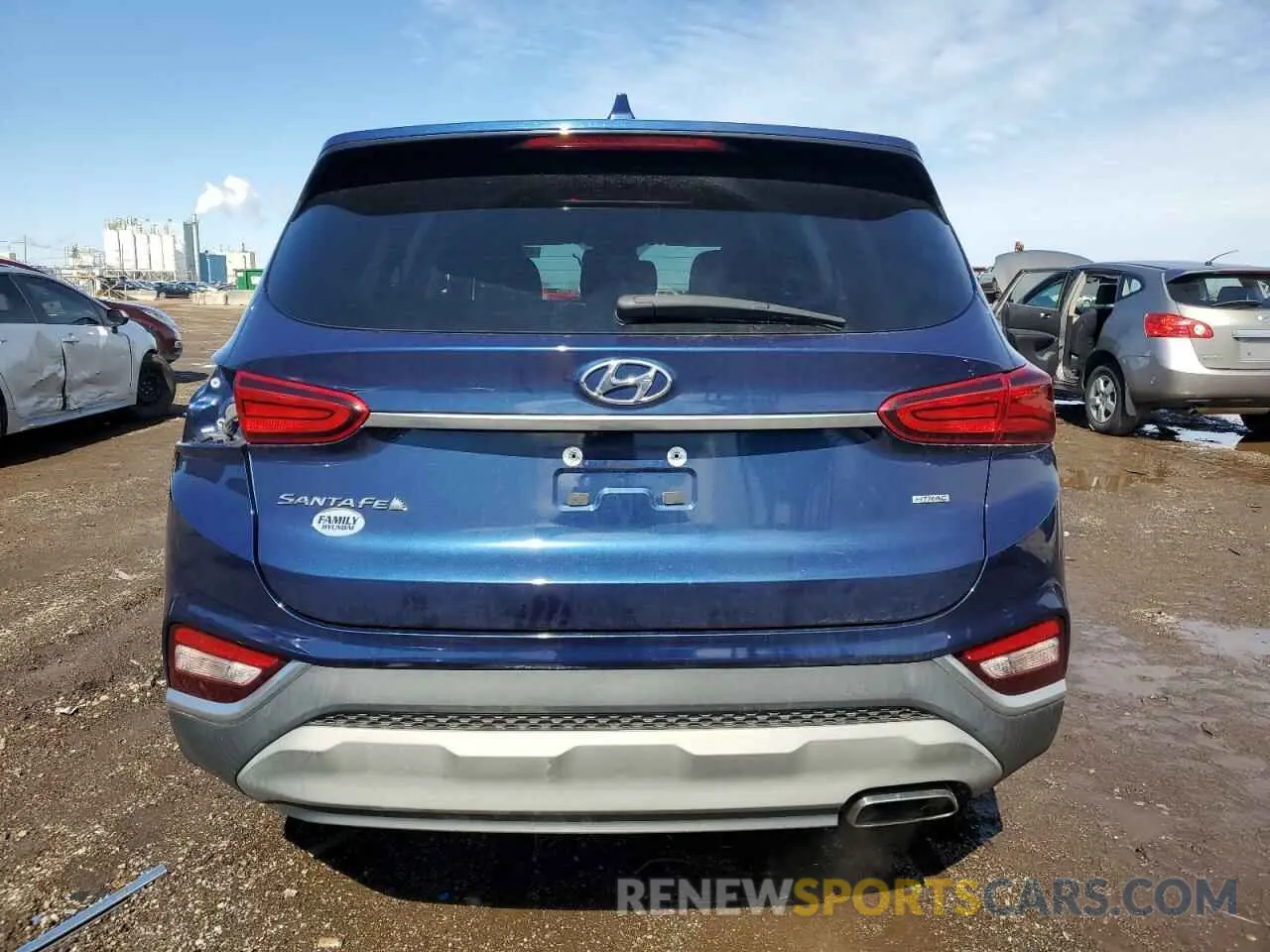 6 Photograph of a damaged car 5NMS3CAD3LH205285 HYUNDAI SANTA FE 2020