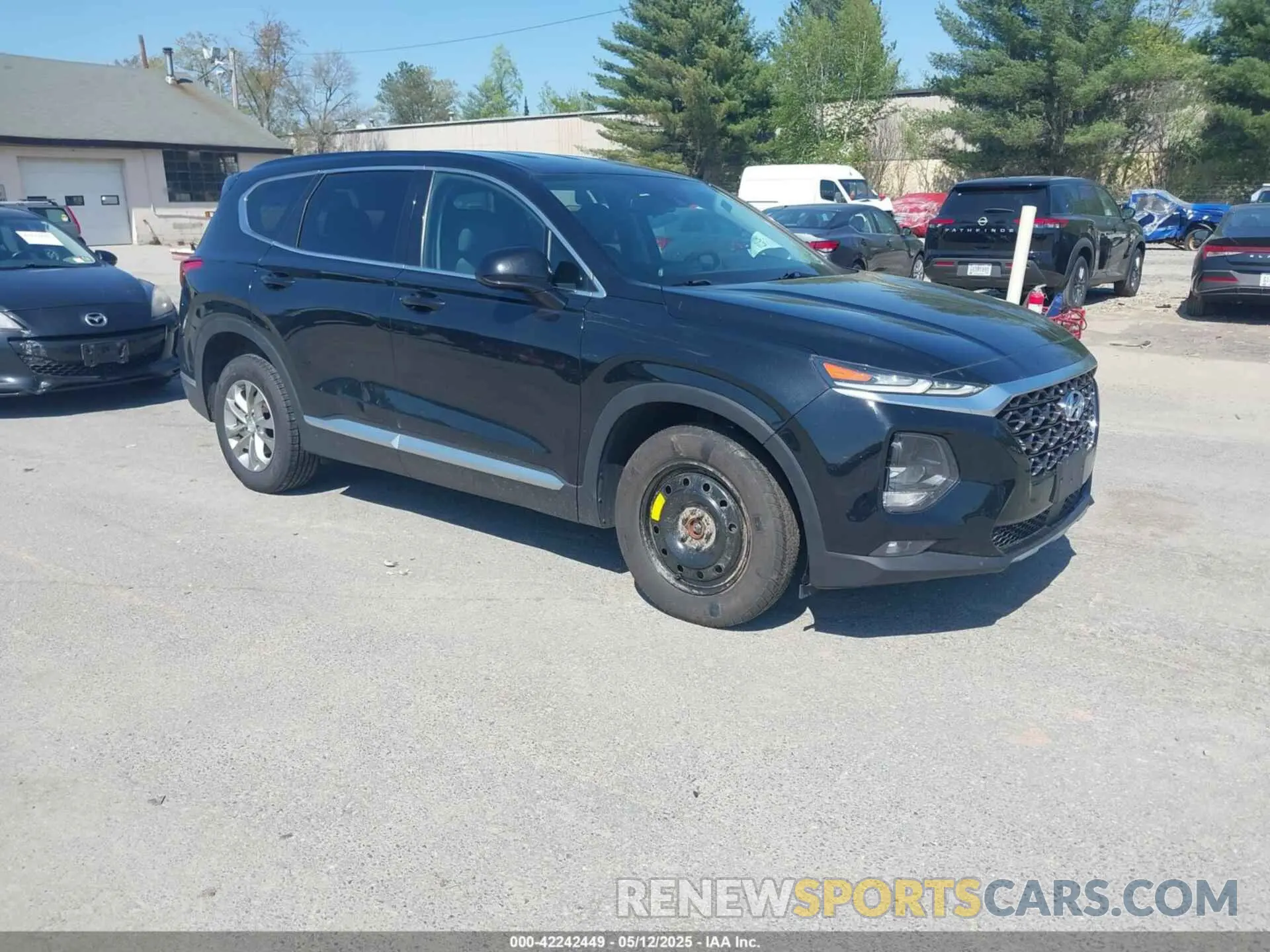1 Photograph of a damaged car 5NMS3CAD3LH213693 HYUNDAI SANTA FE 2020