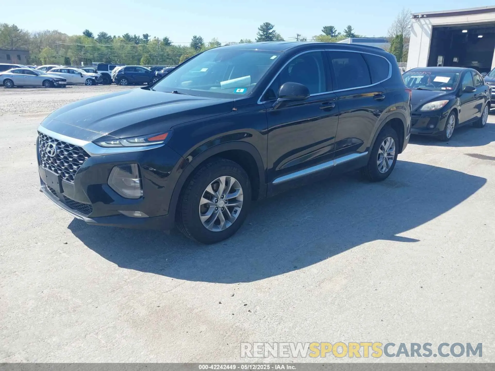 2 Photograph of a damaged car 5NMS3CAD3LH213693 HYUNDAI SANTA FE 2020