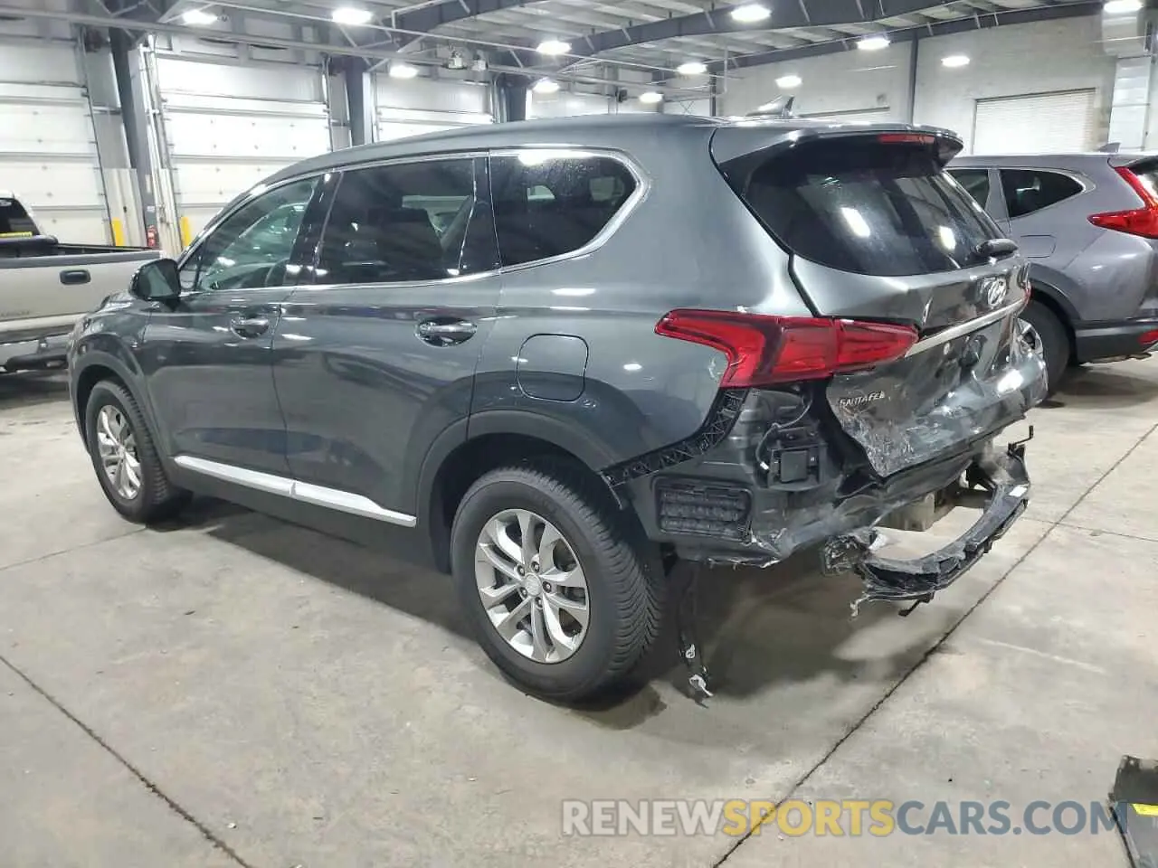 2 Photograph of a damaged car 5NMS3CAD3LH234415 HYUNDAI SANTA FE 2020