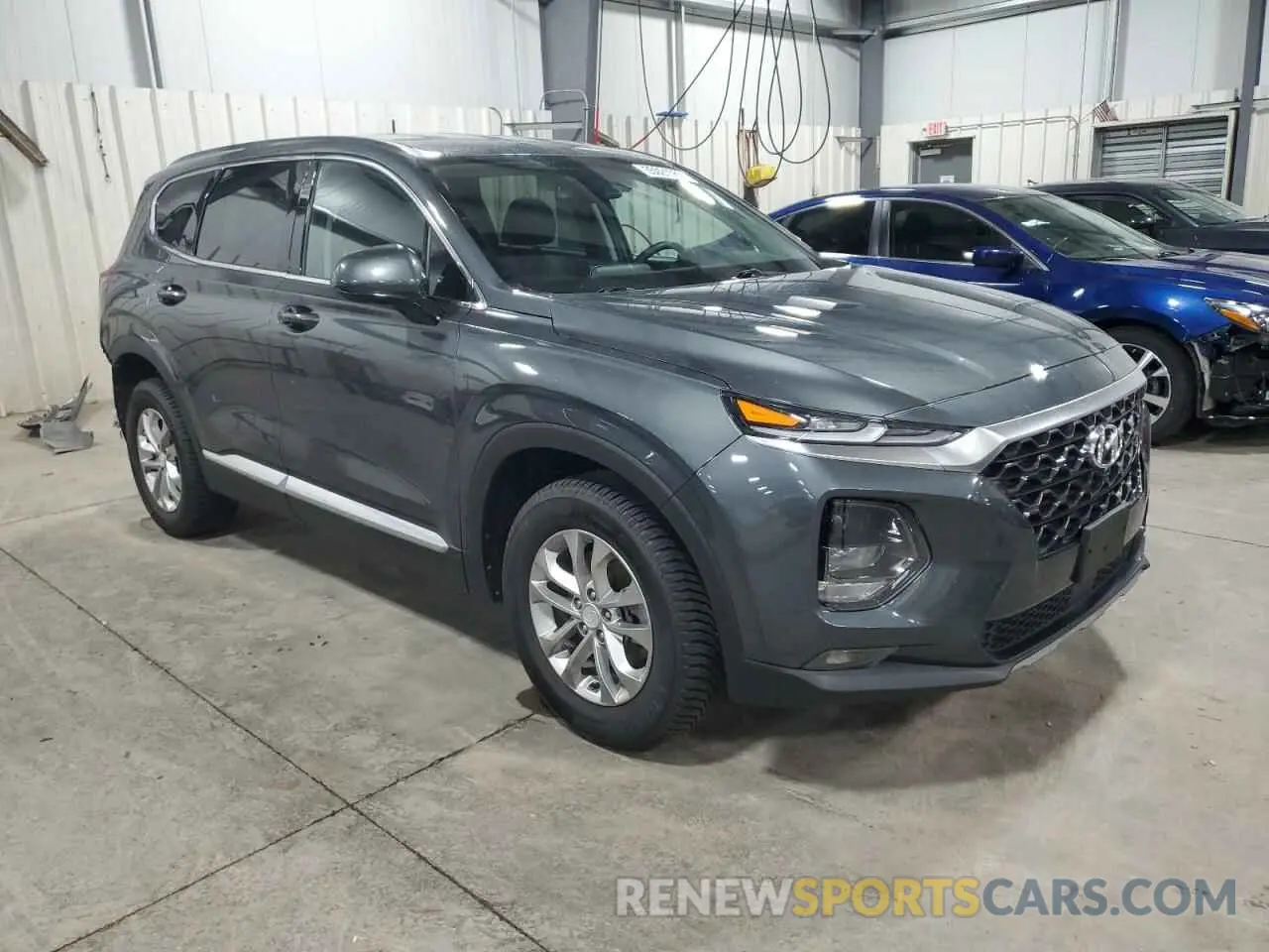 4 Photograph of a damaged car 5NMS3CAD3LH234415 HYUNDAI SANTA FE 2020
