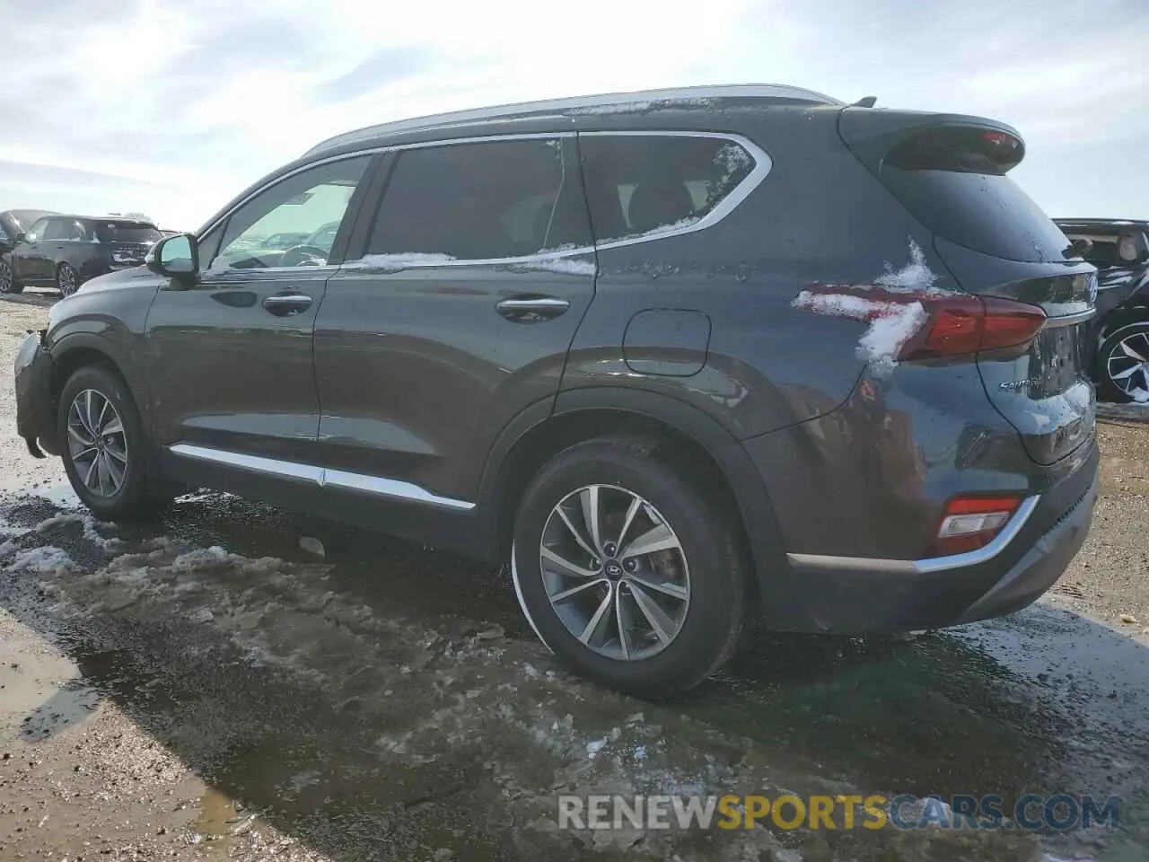 2 Photograph of a damaged car 5NMS3CAD3LH235404 HYUNDAI SANTA FE 2020