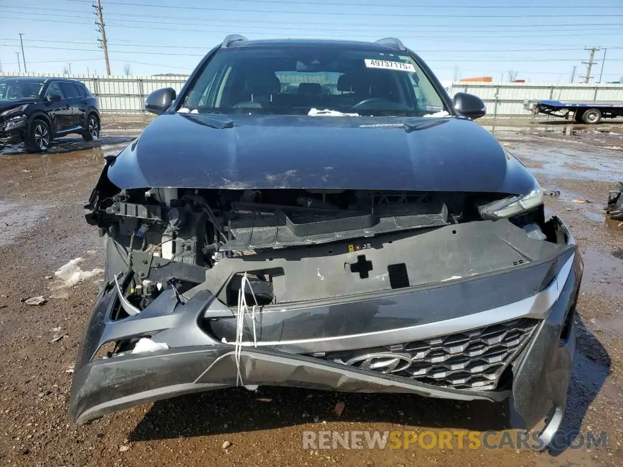 5 Photograph of a damaged car 5NMS3CAD3LH235404 HYUNDAI SANTA FE 2020