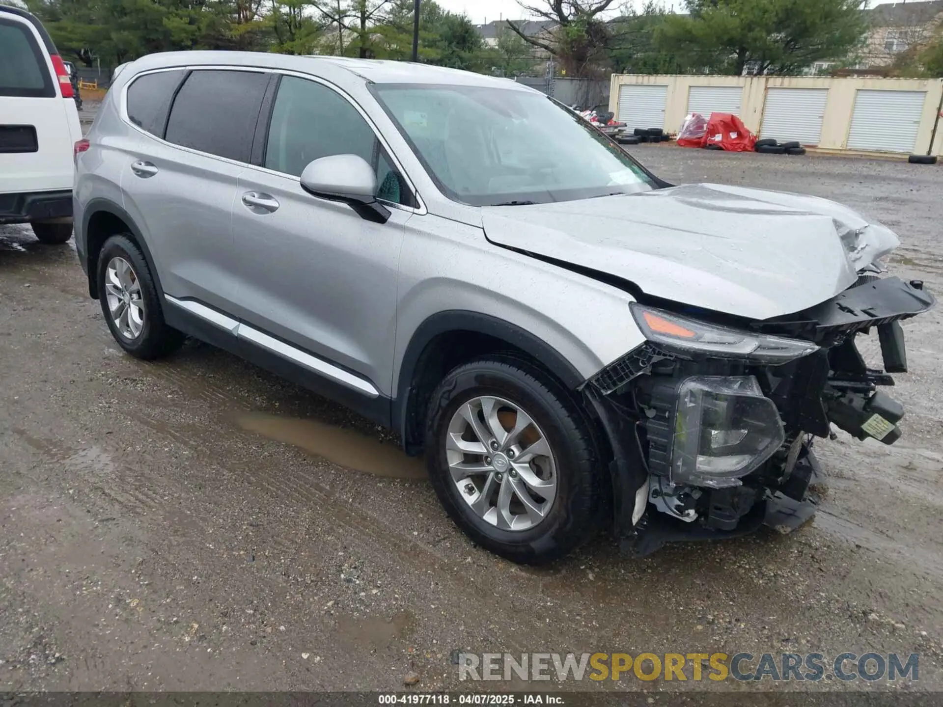 1 Photograph of a damaged car 5NMS3CAD3LH291326 HYUNDAI SANTA FE 2020
