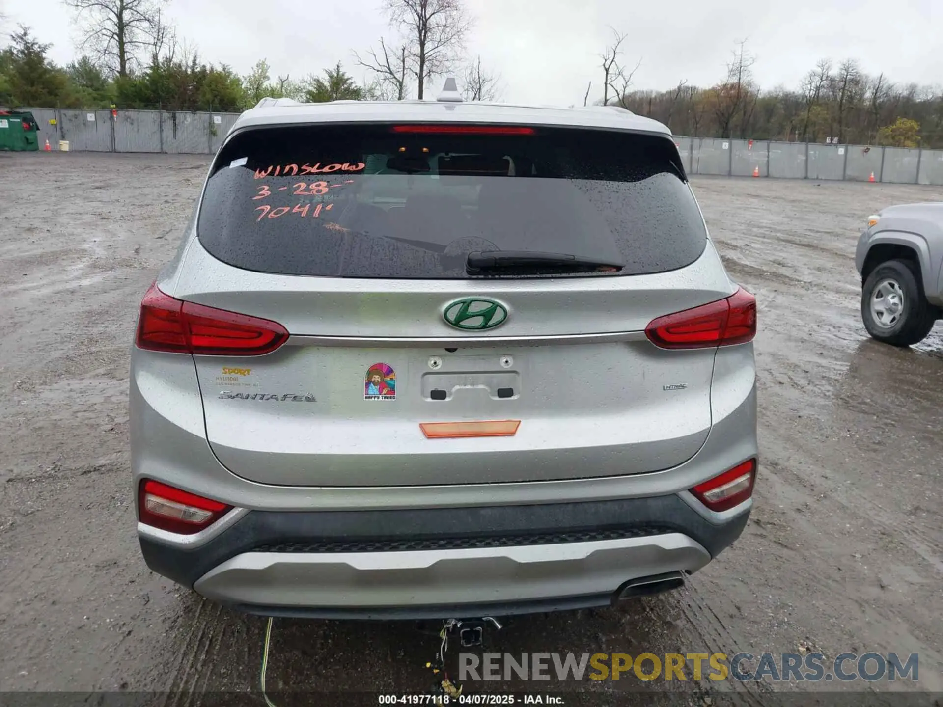 16 Photograph of a damaged car 5NMS3CAD3LH291326 HYUNDAI SANTA FE 2020