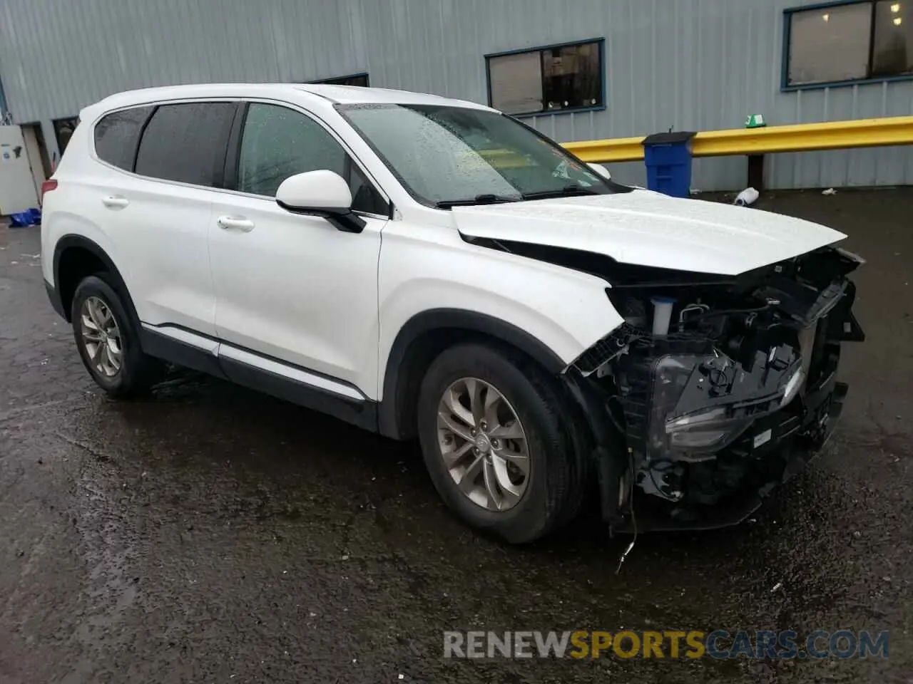 4 Photograph of a damaged car 5NMS3CAD4LH148742 HYUNDAI SANTA FE 2020