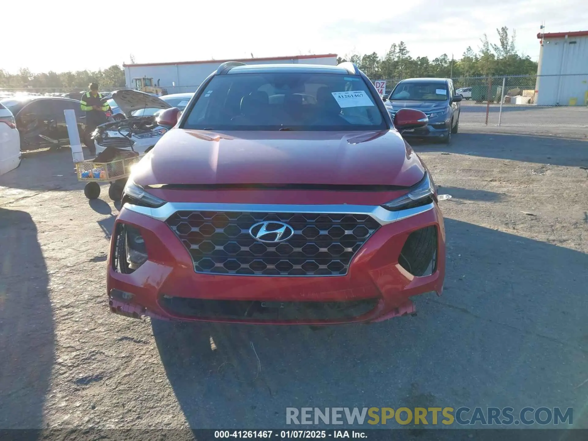 11 Photograph of a damaged car 5NMS3CAD4LH164245 HYUNDAI SANTA FE 2020