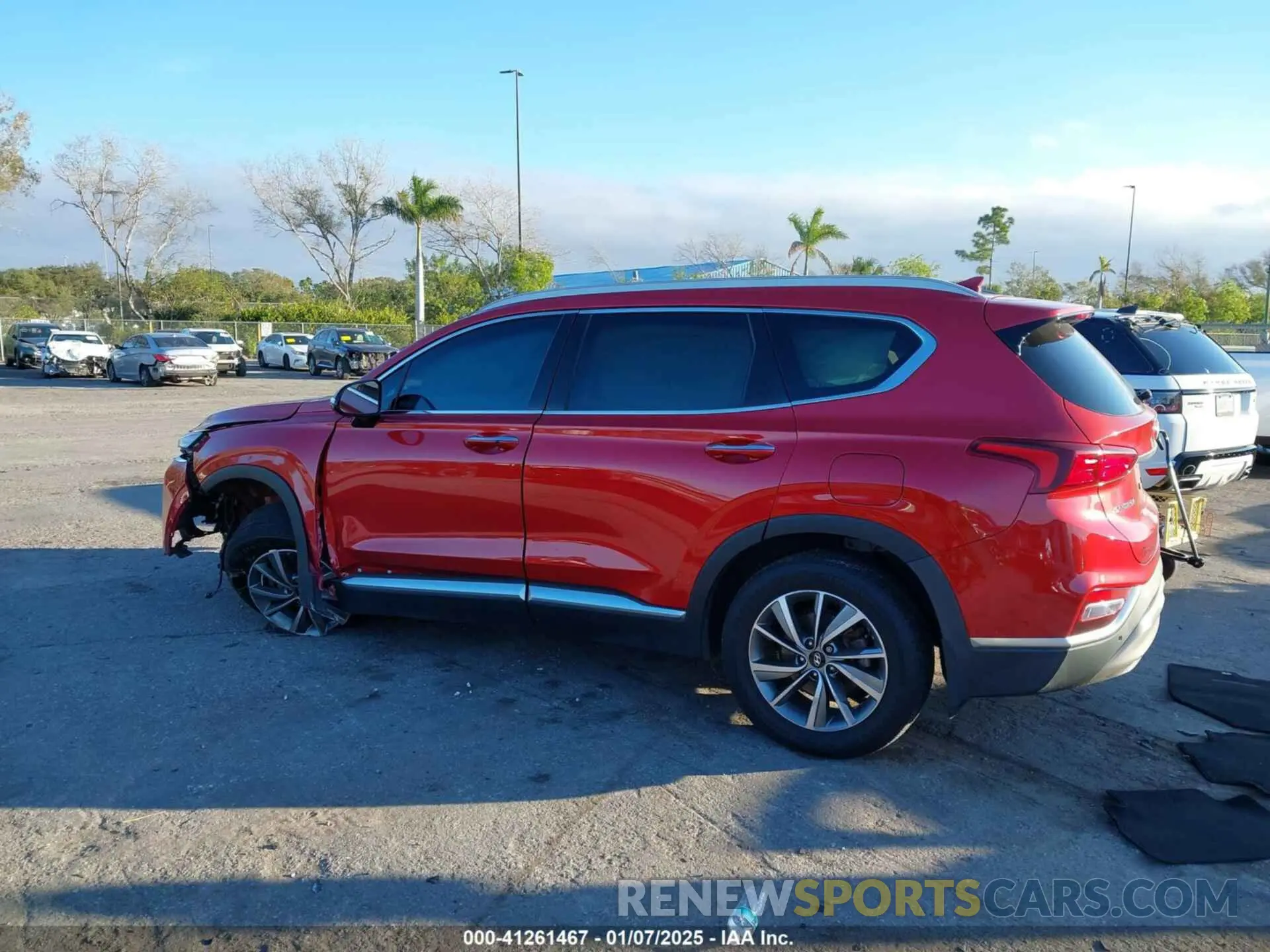 13 Photograph of a damaged car 5NMS3CAD4LH164245 HYUNDAI SANTA FE 2020