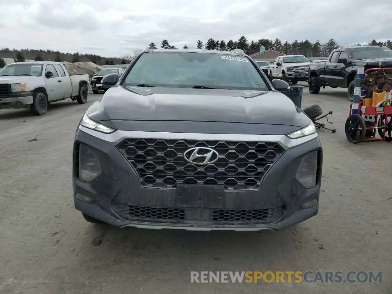 5 Photograph of a damaged car 5NMS3CAD4LH200712 HYUNDAI SANTA FE 2020