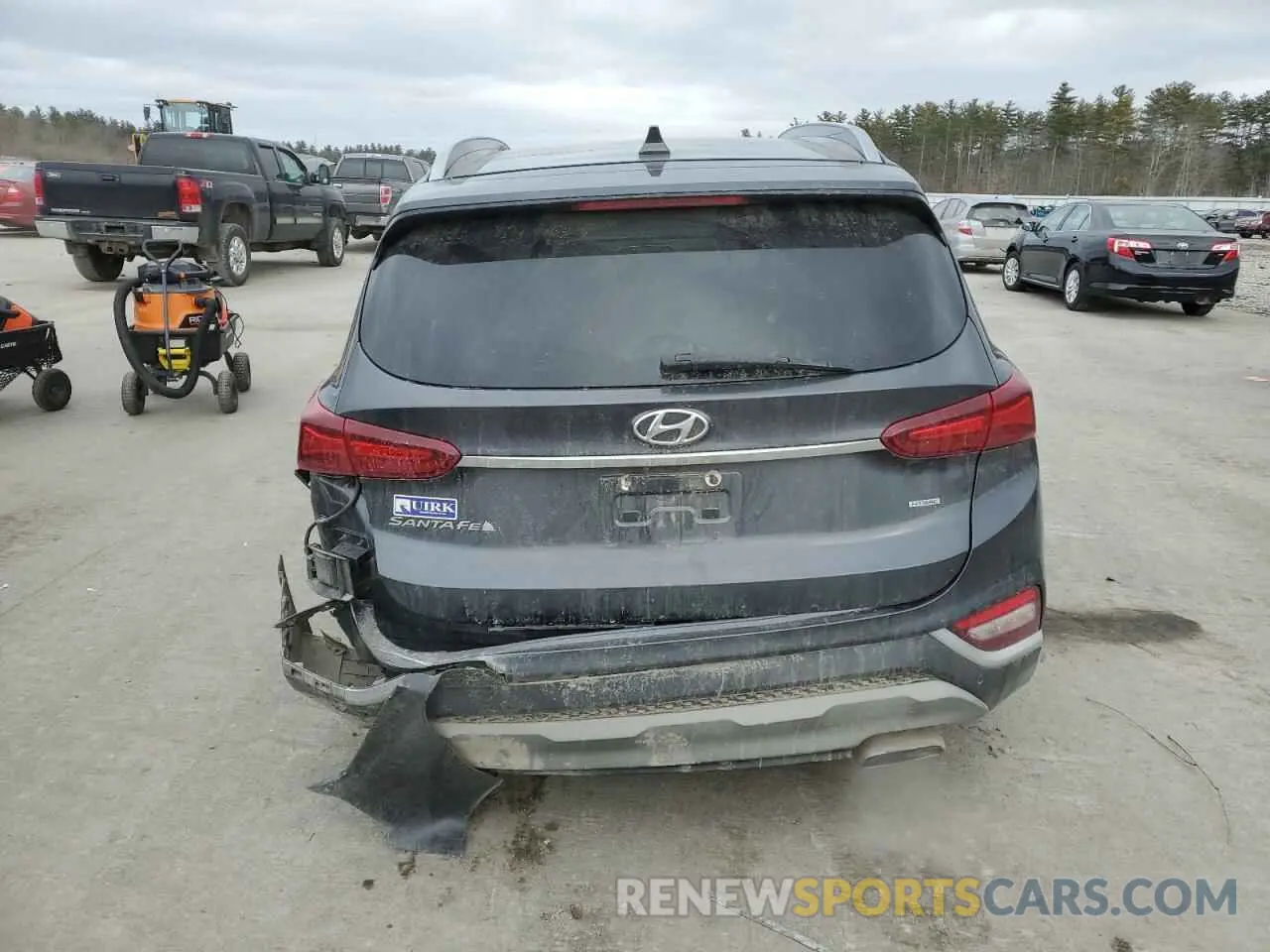 6 Photograph of a damaged car 5NMS3CAD4LH200712 HYUNDAI SANTA FE 2020