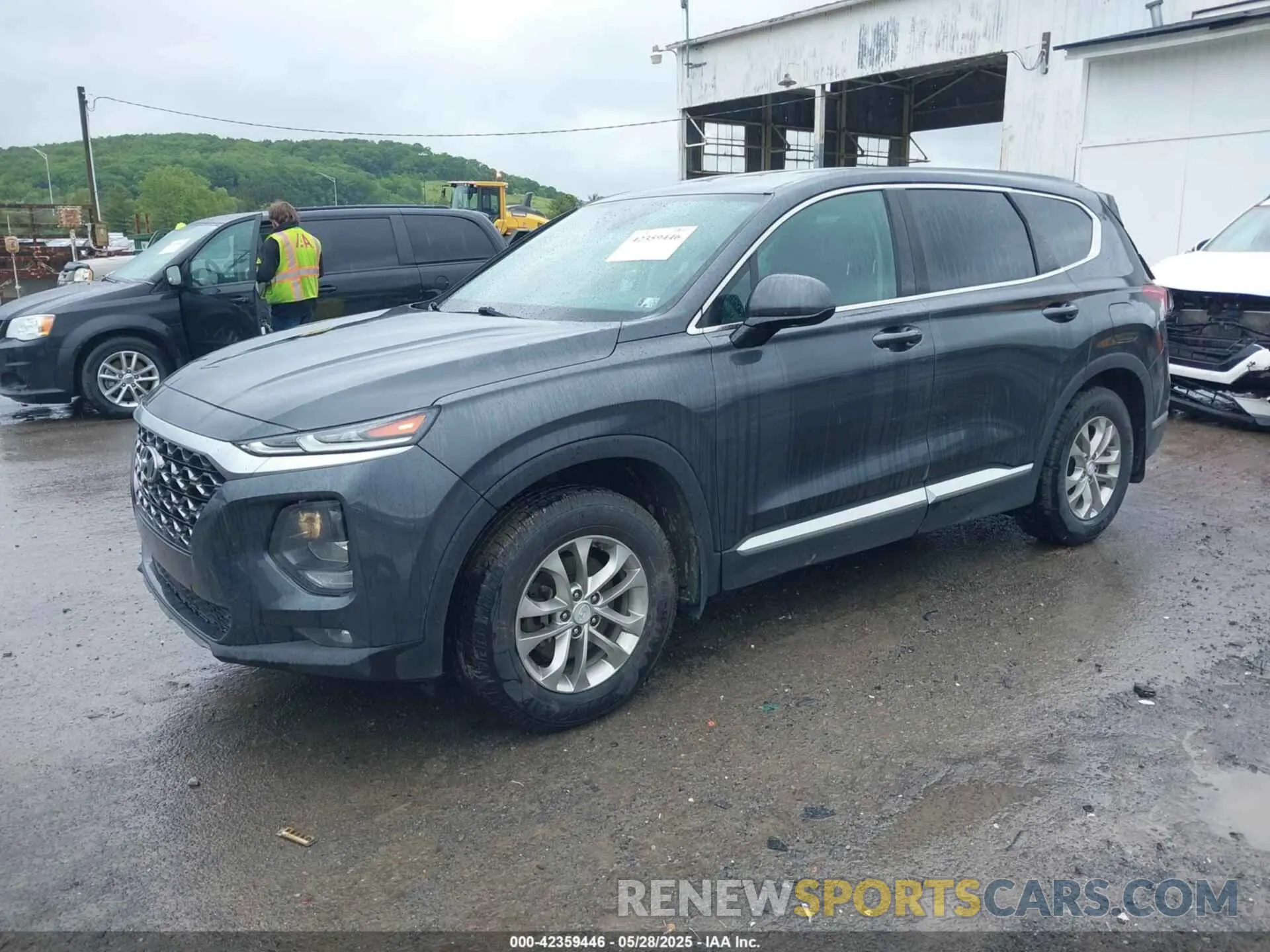 2 Photograph of a damaged car 5NMS3CAD4LH212486 HYUNDAI SANTA FE 2020