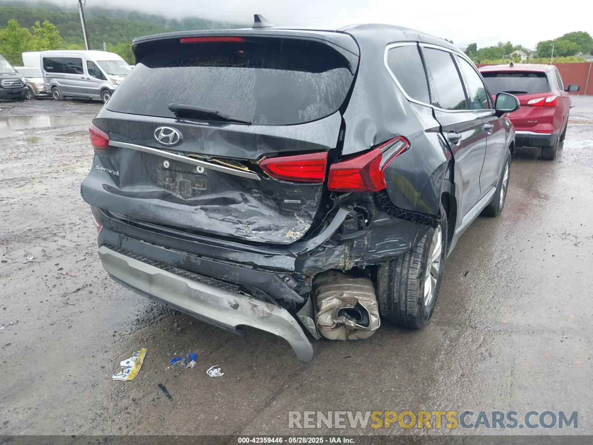 6 Photograph of a damaged car 5NMS3CAD4LH212486 HYUNDAI SANTA FE 2020