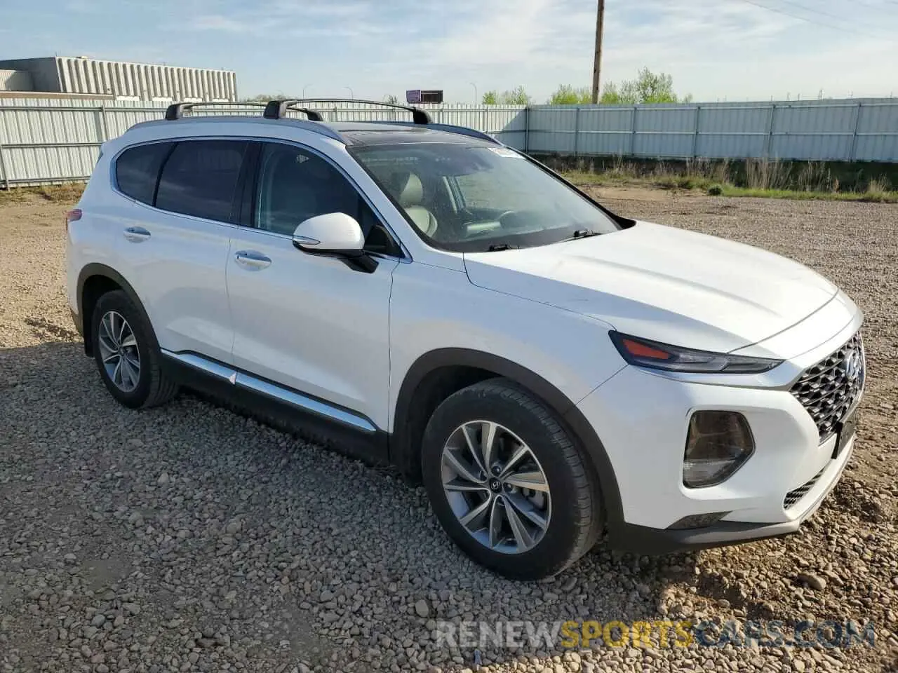4 Photograph of a damaged car 5NMS3CAD4LH214142 HYUNDAI SANTA FE 2020