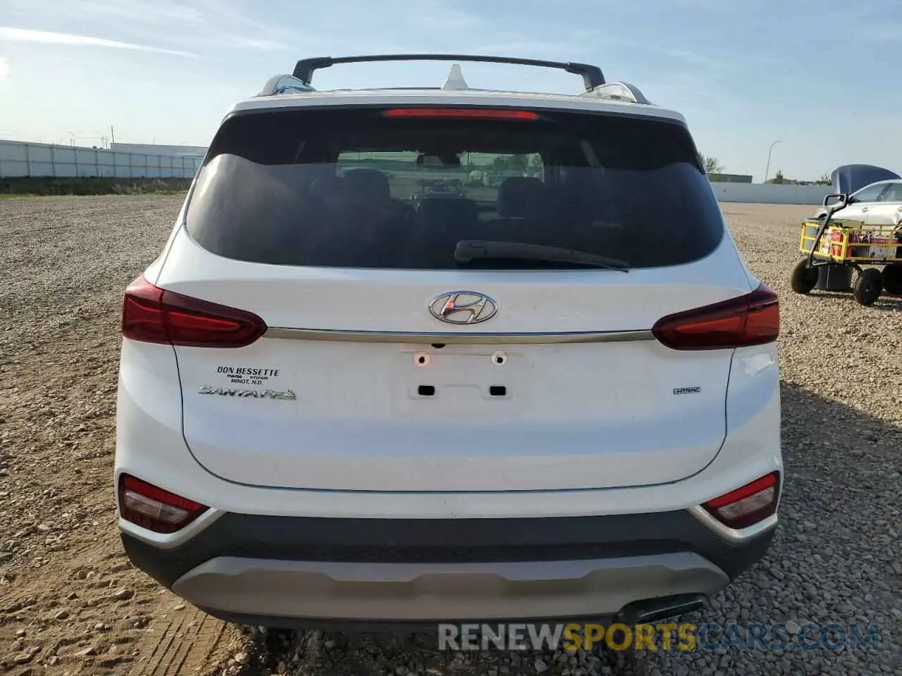 6 Photograph of a damaged car 5NMS3CAD4LH214142 HYUNDAI SANTA FE 2020
