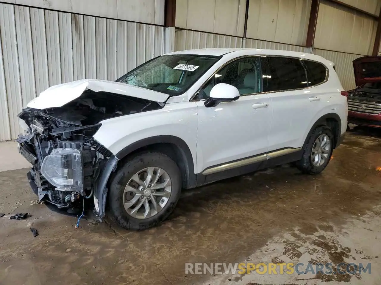 1 Photograph of a damaged car 5NMS3CAD4LH243771 HYUNDAI SANTA FE 2020