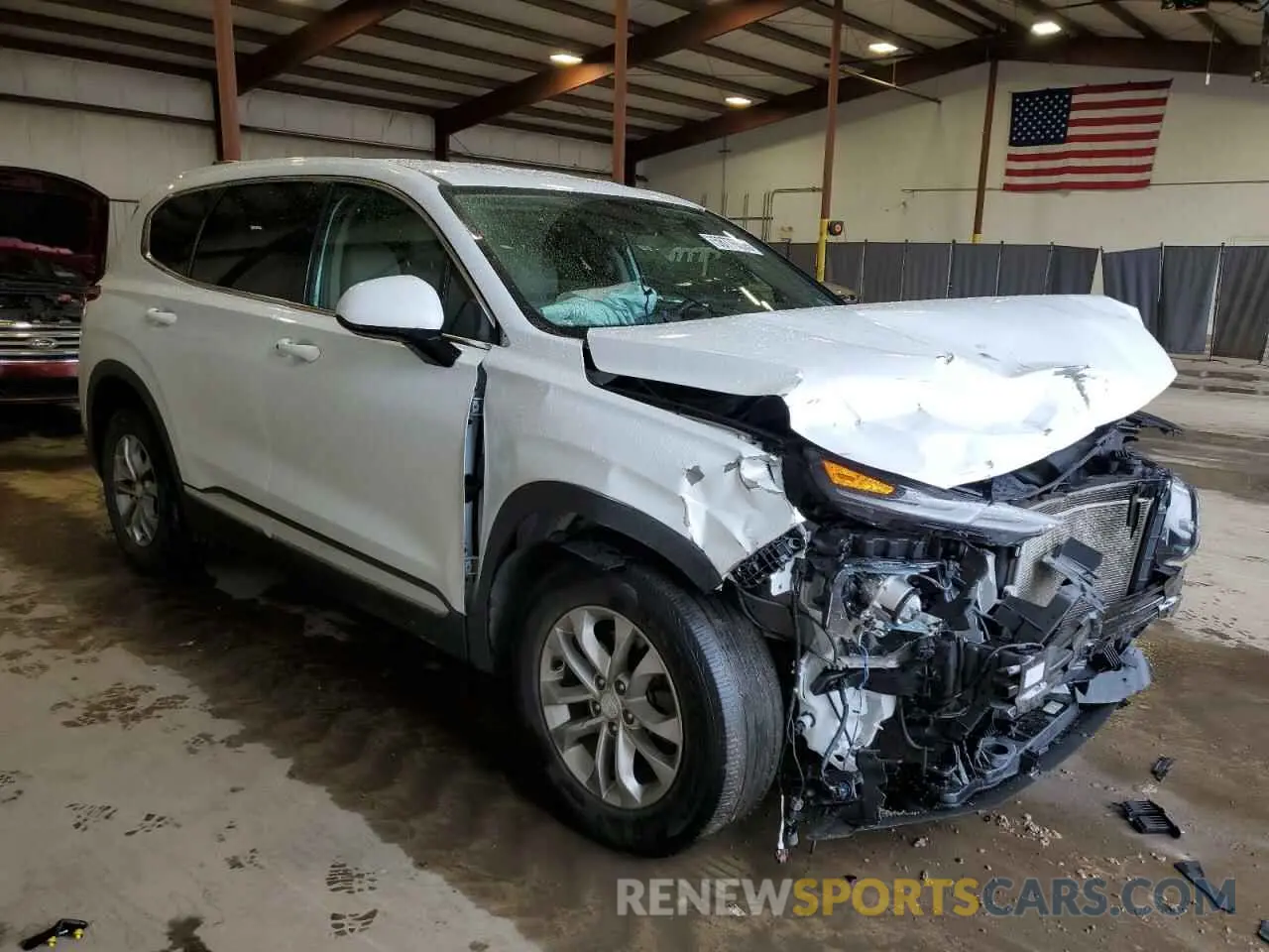4 Photograph of a damaged car 5NMS3CAD4LH243771 HYUNDAI SANTA FE 2020