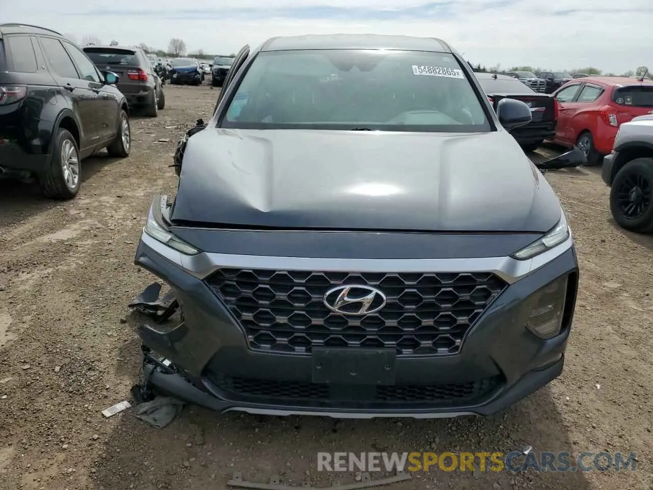 5 Photograph of a damaged car 5NMS3CAD4LH256973 HYUNDAI SANTA FE 2020