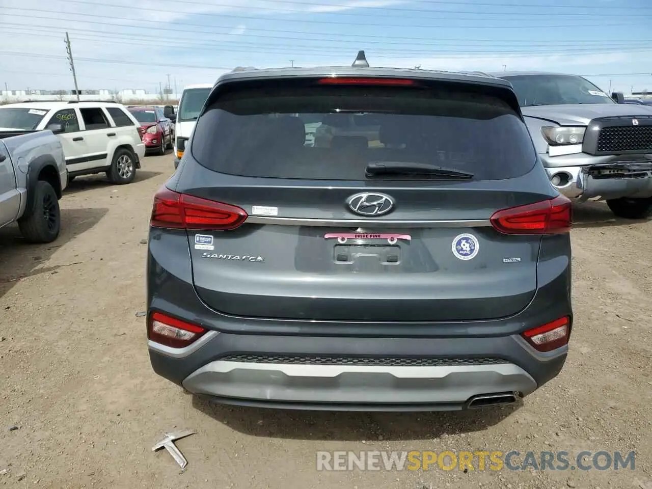 6 Photograph of a damaged car 5NMS3CAD4LH256973 HYUNDAI SANTA FE 2020