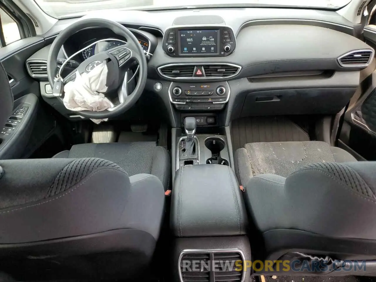 8 Photograph of a damaged car 5NMS3CAD4LH256973 HYUNDAI SANTA FE 2020