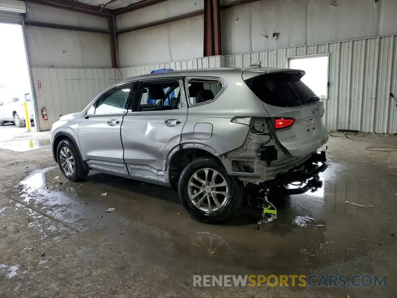 2 Photograph of a damaged car 5NMS3CAD4LH282151 HYUNDAI SANTA FE 2020