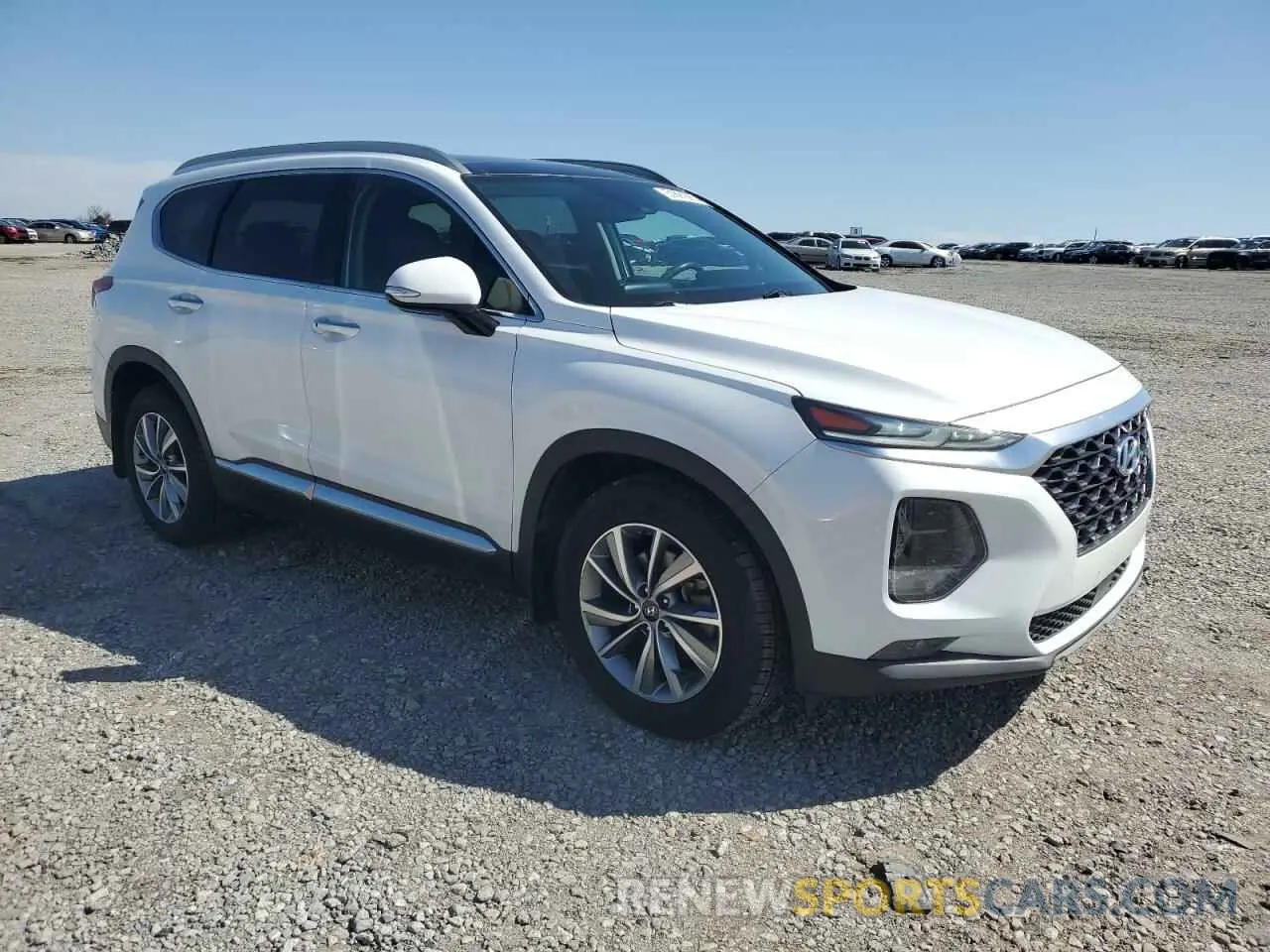 4 Photograph of a damaged car 5NMS3CAD5LH182284 HYUNDAI SANTA FE 2020