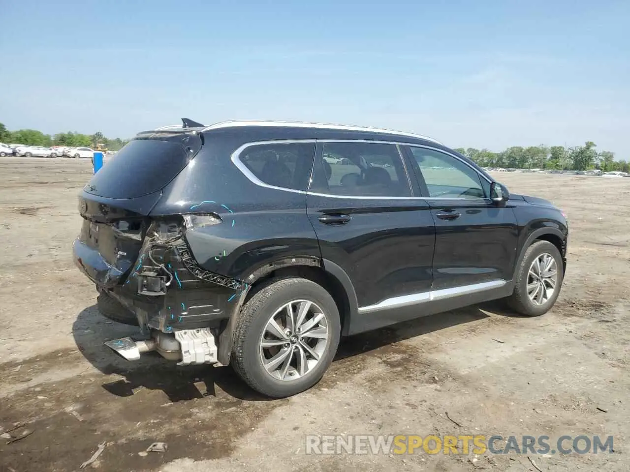 3 Photograph of a damaged car 5NMS3CAD5LH241186 HYUNDAI SANTA FE 2020