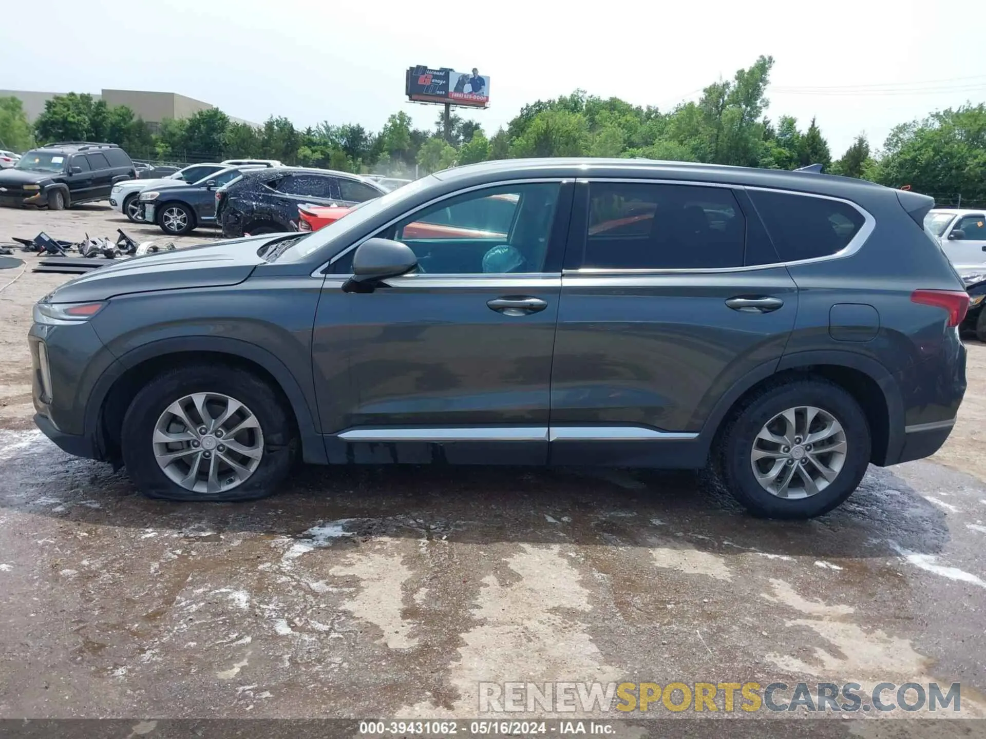14 Photograph of a damaged car 5NMS3CAD5LH256335 HYUNDAI SANTA FE 2020