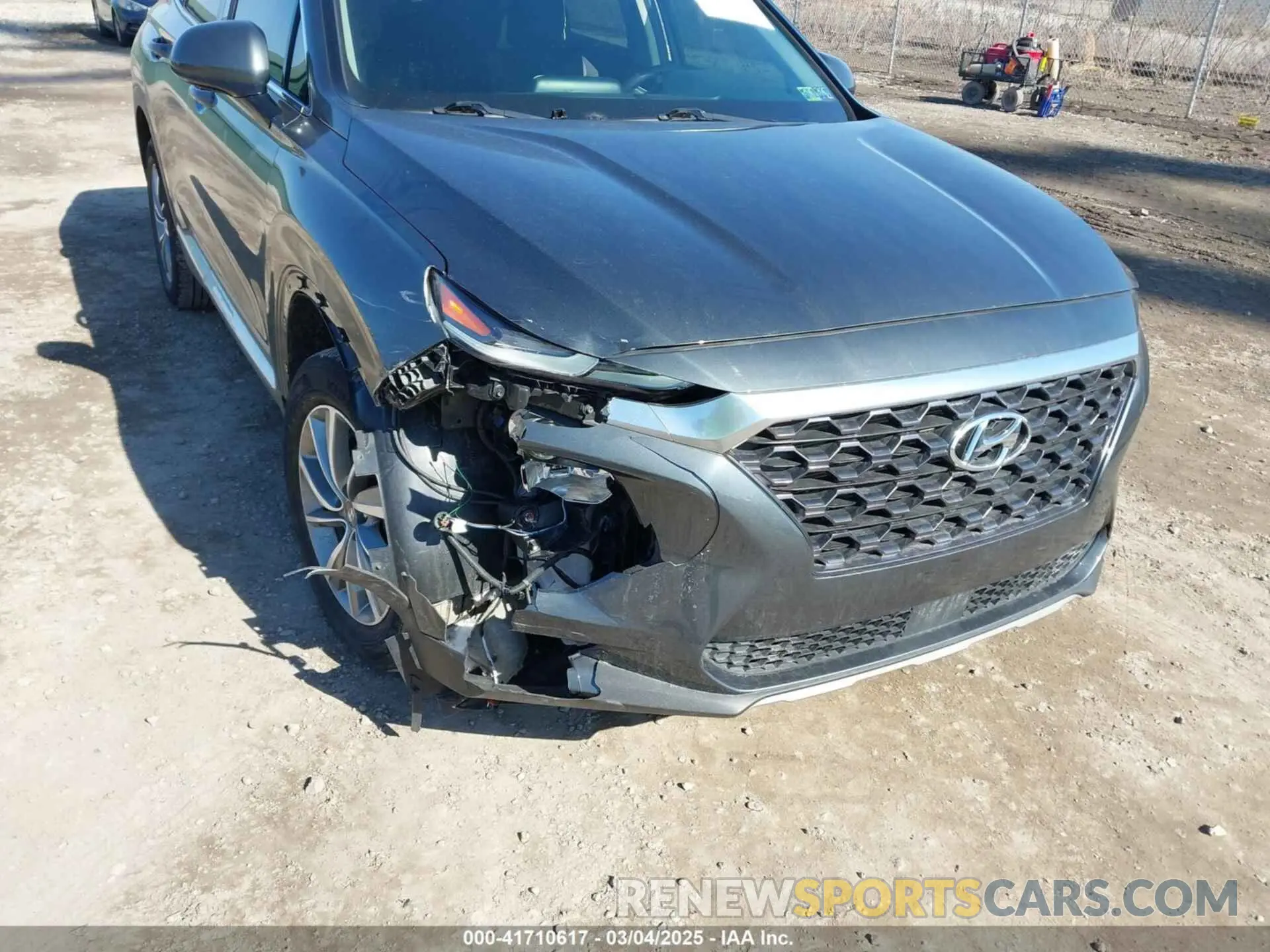 6 Photograph of a damaged car 5NMS3CAD6LH156003 HYUNDAI SANTA FE 2020