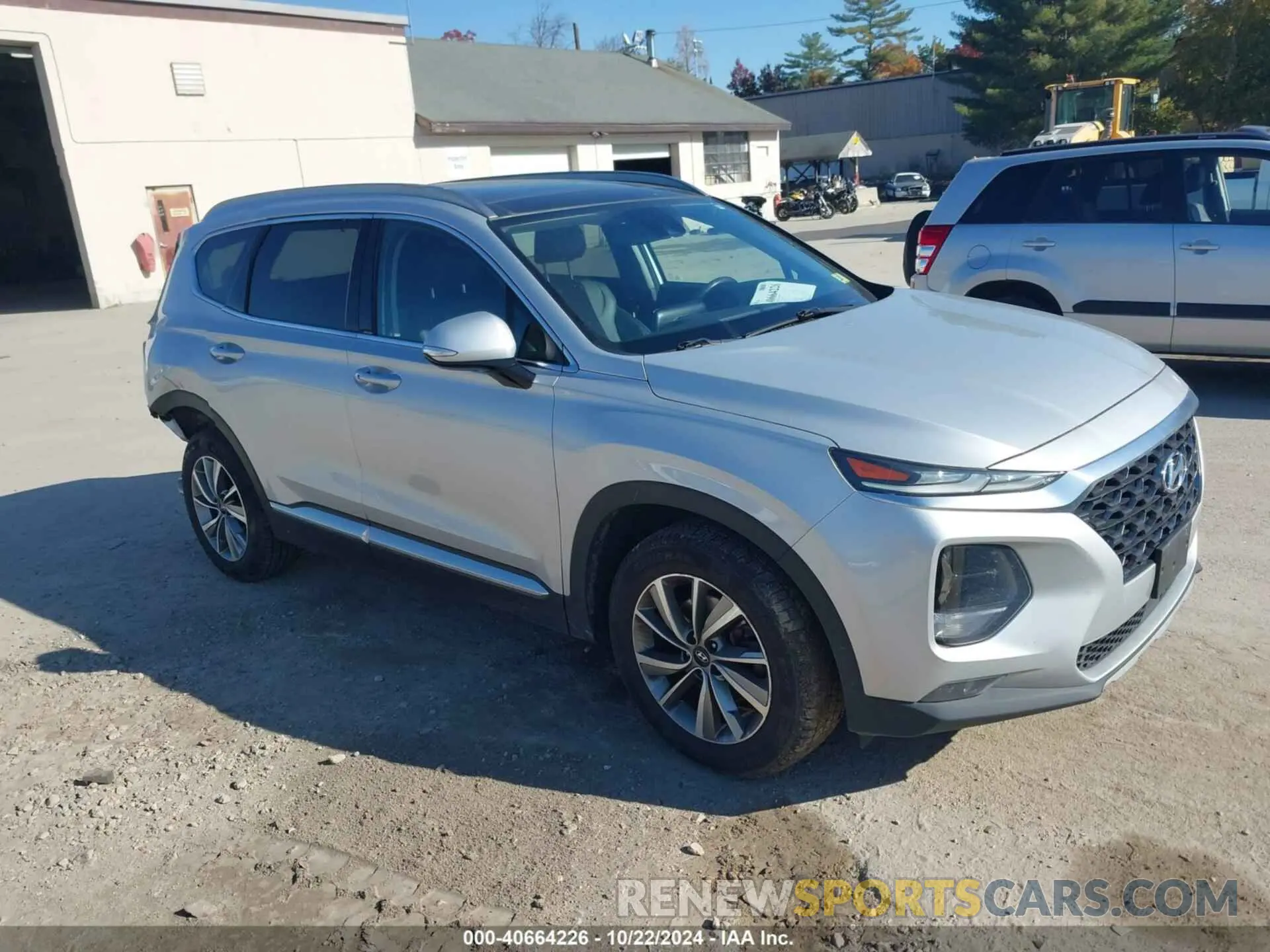 1 Photograph of a damaged car 5NMS3CAD6LH169043 HYUNDAI SANTA FE 2020