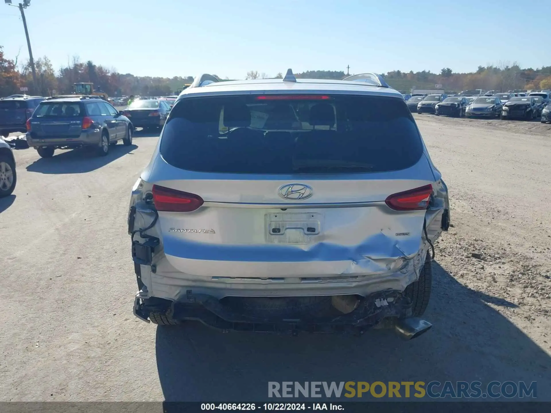 17 Photograph of a damaged car 5NMS3CAD6LH169043 HYUNDAI SANTA FE 2020