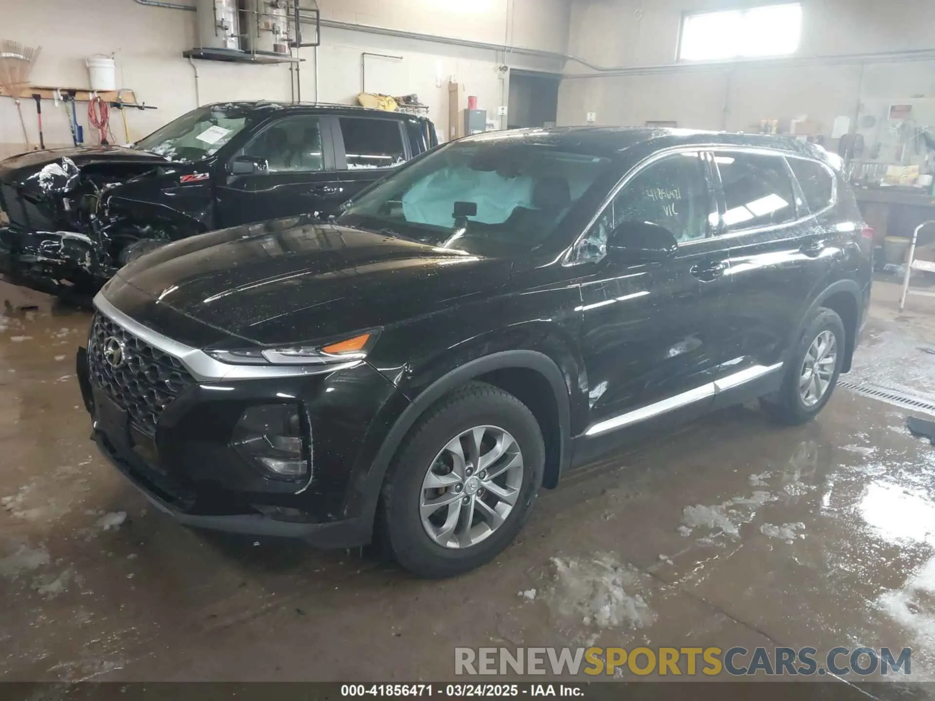 2 Photograph of a damaged car 5NMS3CAD6LH215275 HYUNDAI SANTA FE 2020