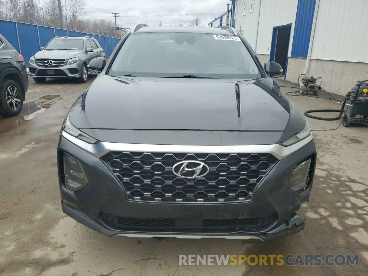 5 Photograph of a damaged car 5NMS3CAD6LH218743 HYUNDAI SANTA FE 2020