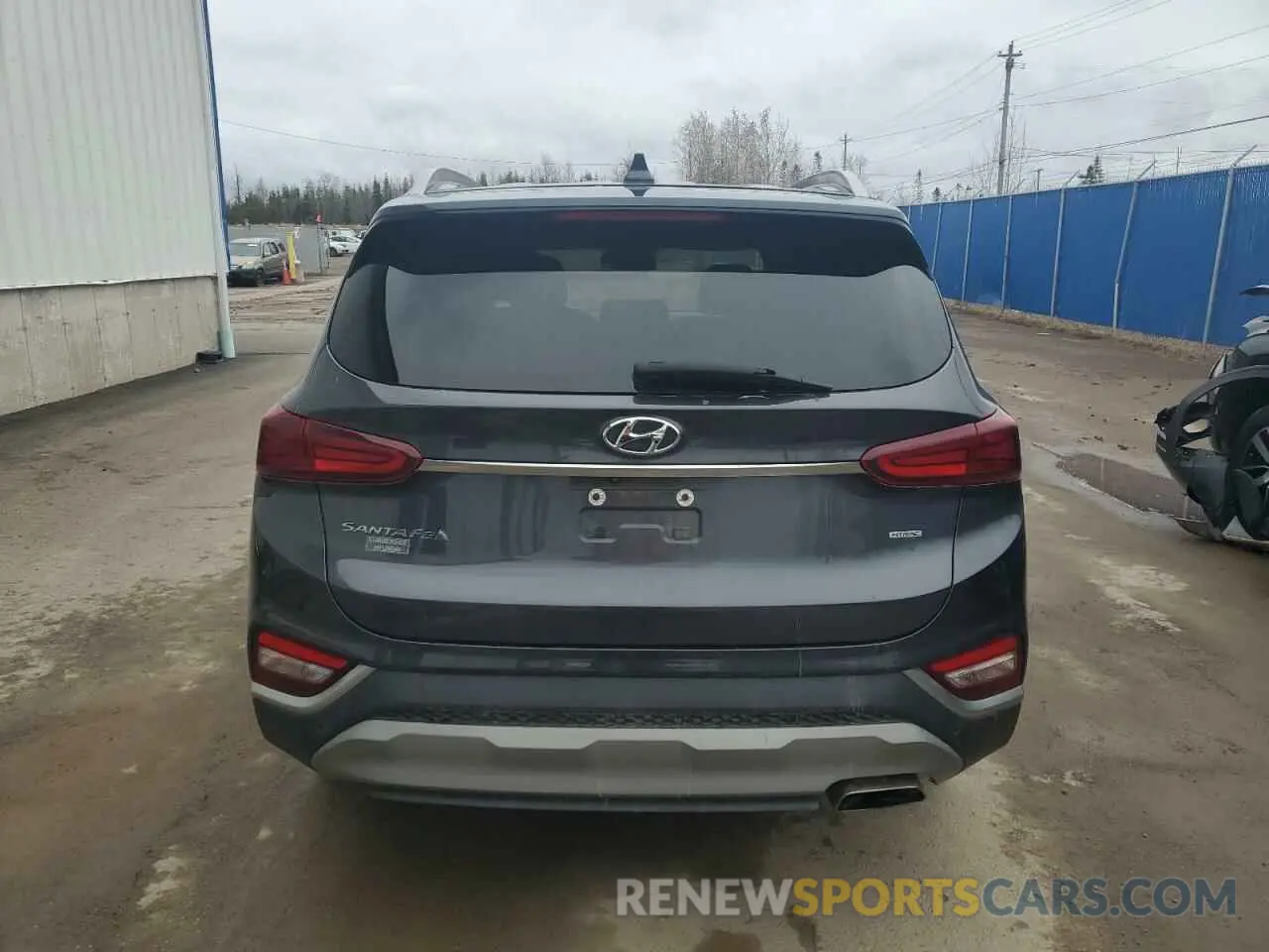 6 Photograph of a damaged car 5NMS3CAD6LH218743 HYUNDAI SANTA FE 2020