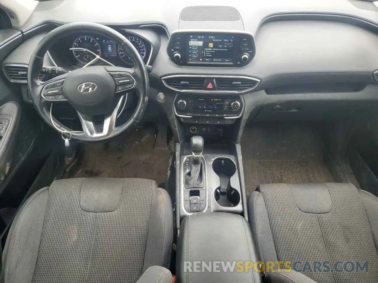 8 Photograph of a damaged car 5NMS3CAD6LH218743 HYUNDAI SANTA FE 2020